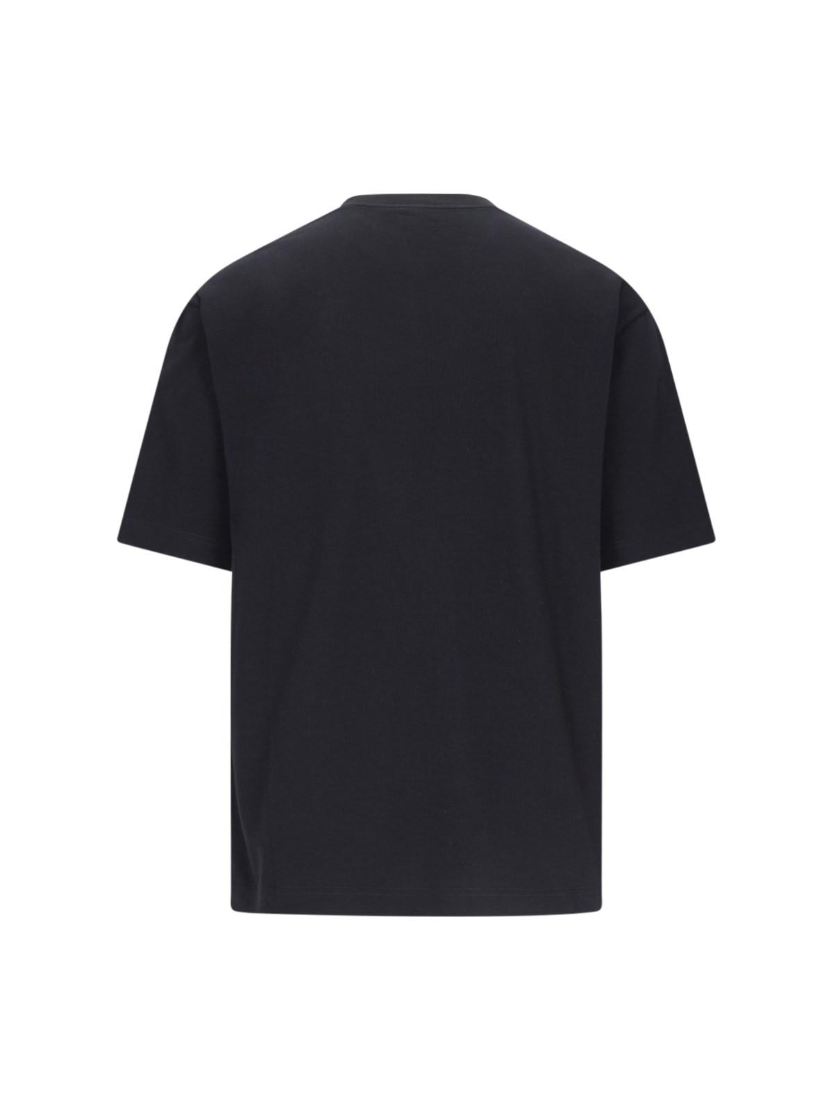 Shop Gucci Logo T-shirt In Black