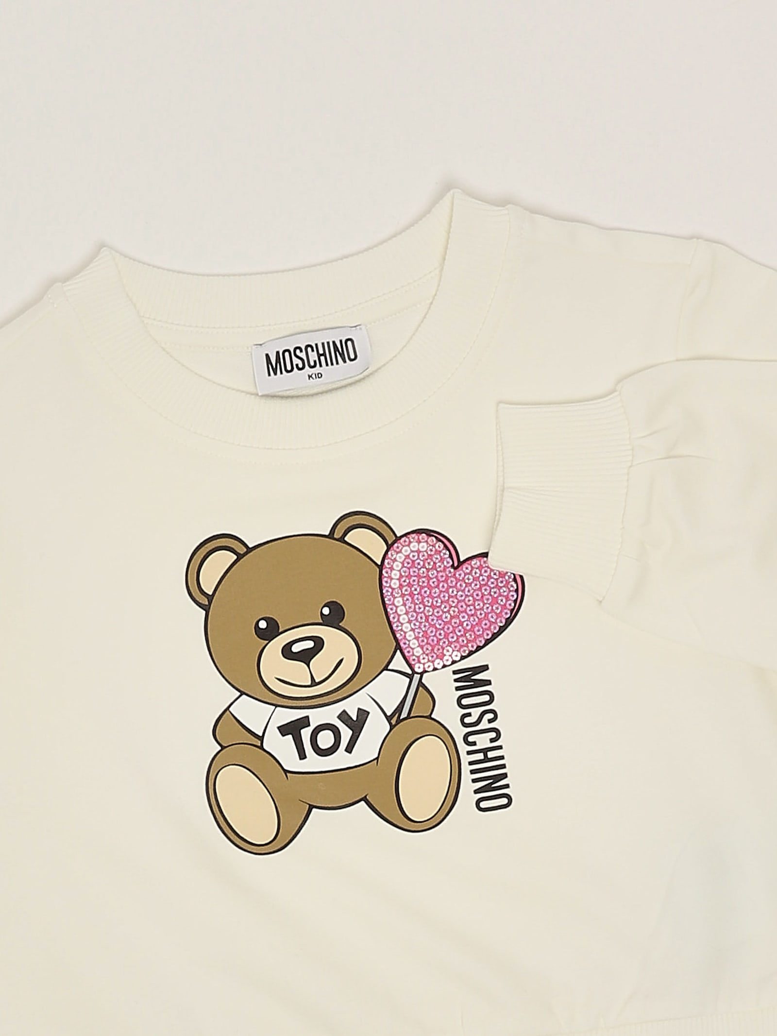 Moschino Sweatshirt Sweatshirt In Neutral