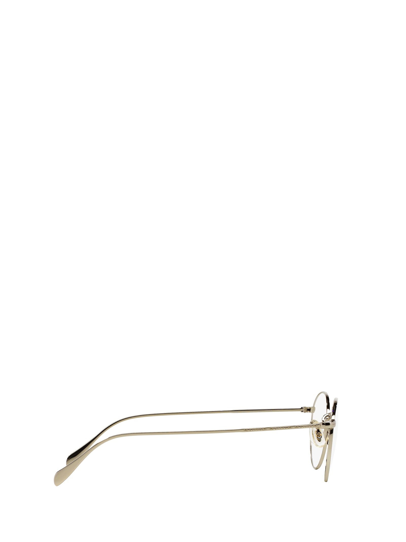 Shop Oliver Peoples Ov1186 Silver Glasses