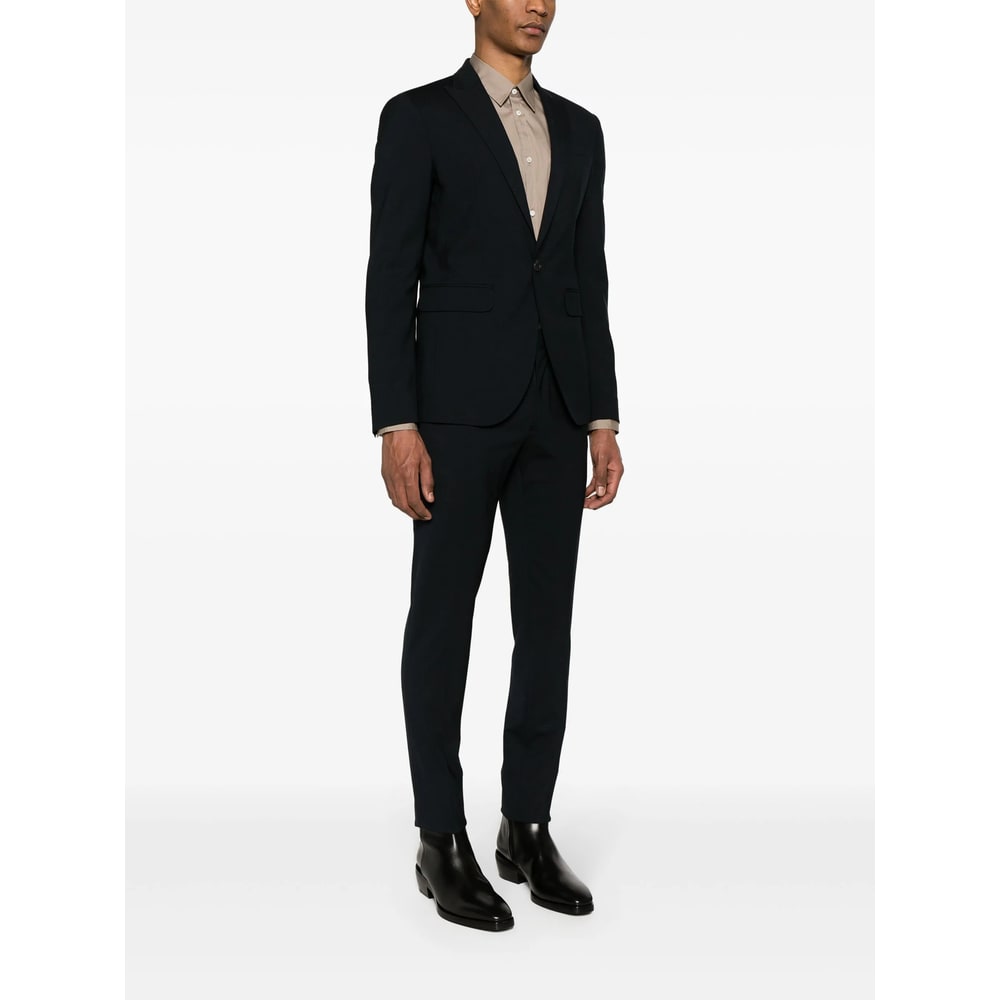 Dsquared2 Single-breasted Two-piece Suit In Black