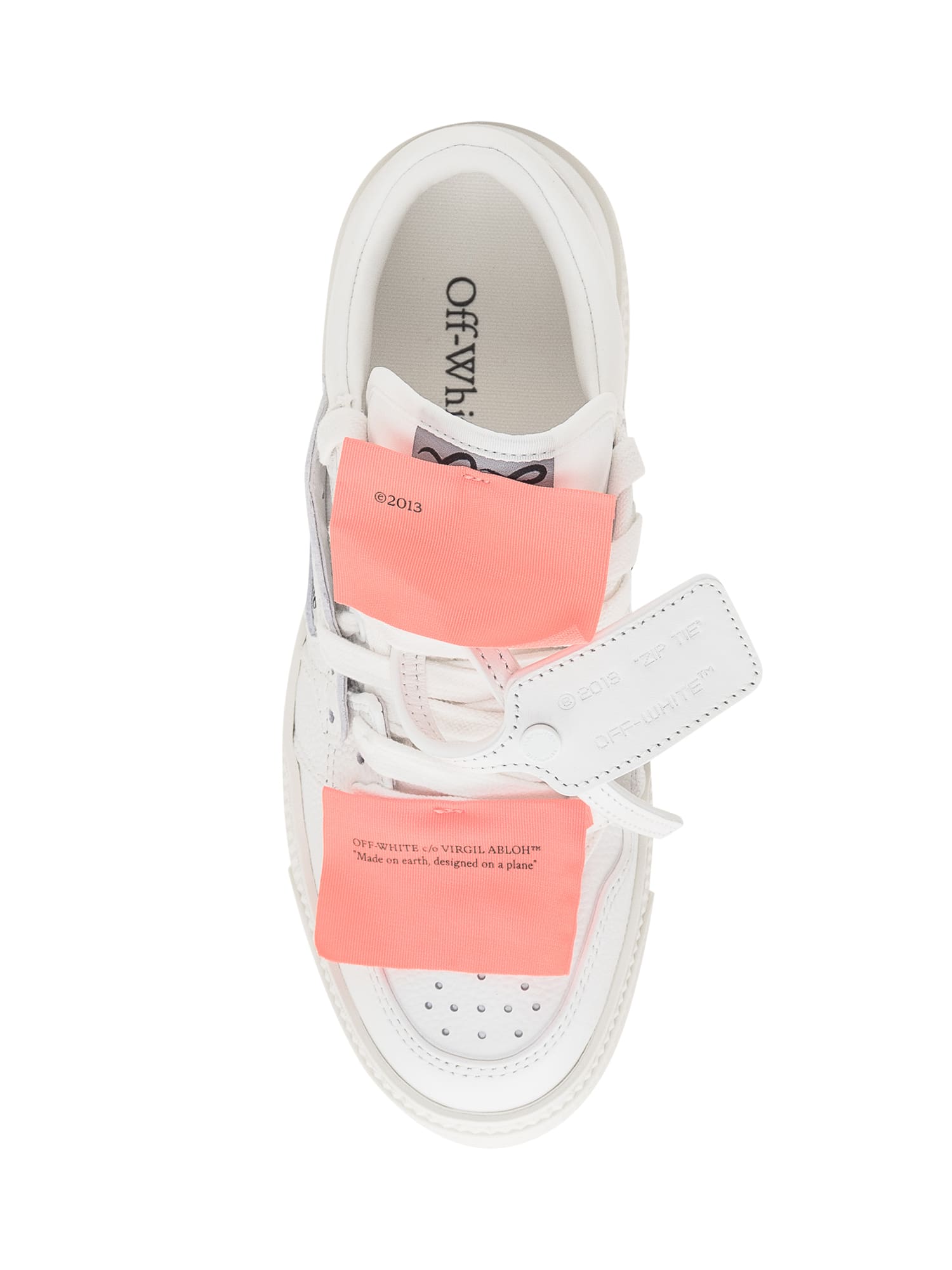Off-white Sneakers 3.0 In White-orange