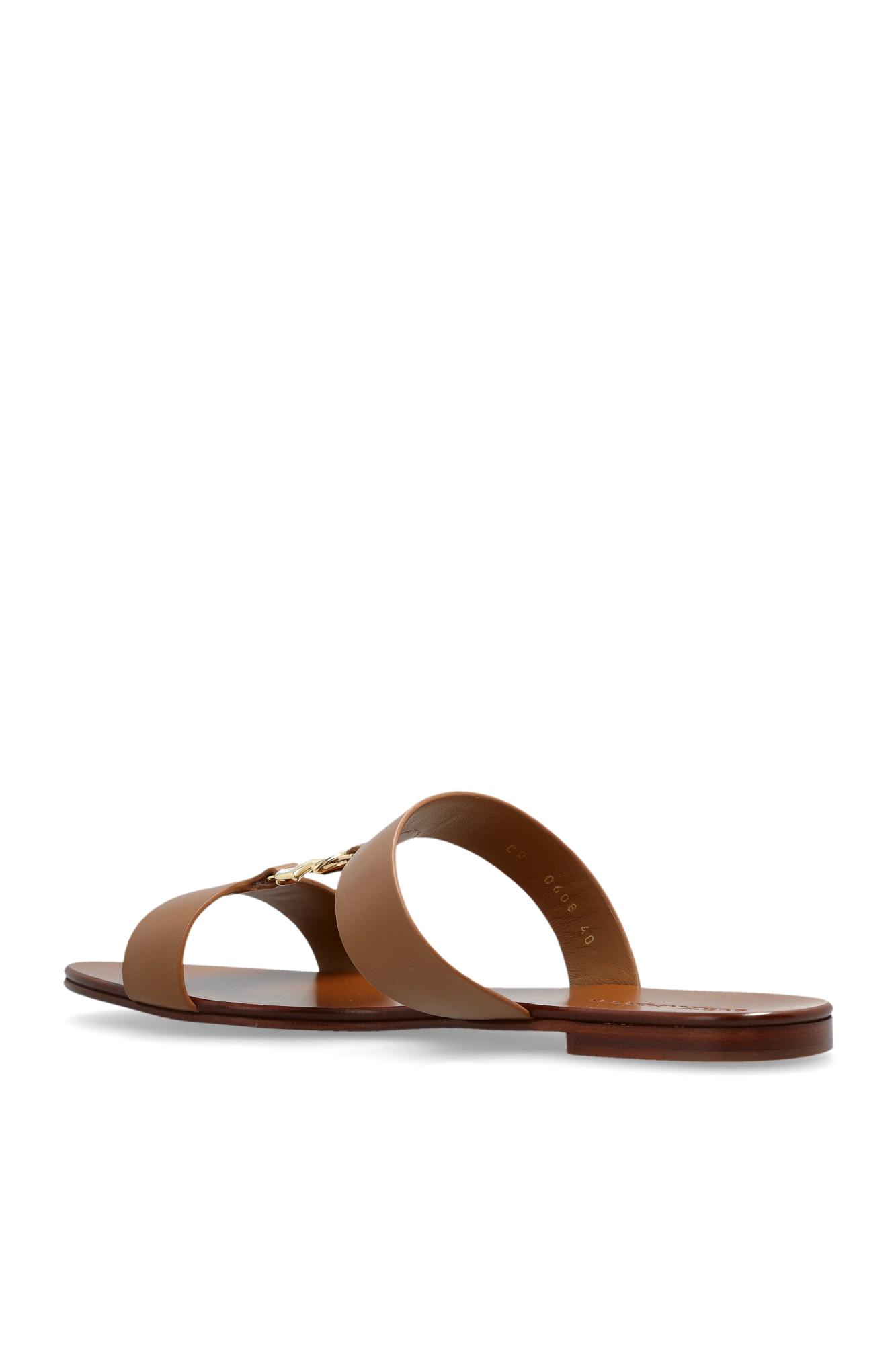 Dolce & Gabbana Brown Flip-flops & Slides Women In Brown