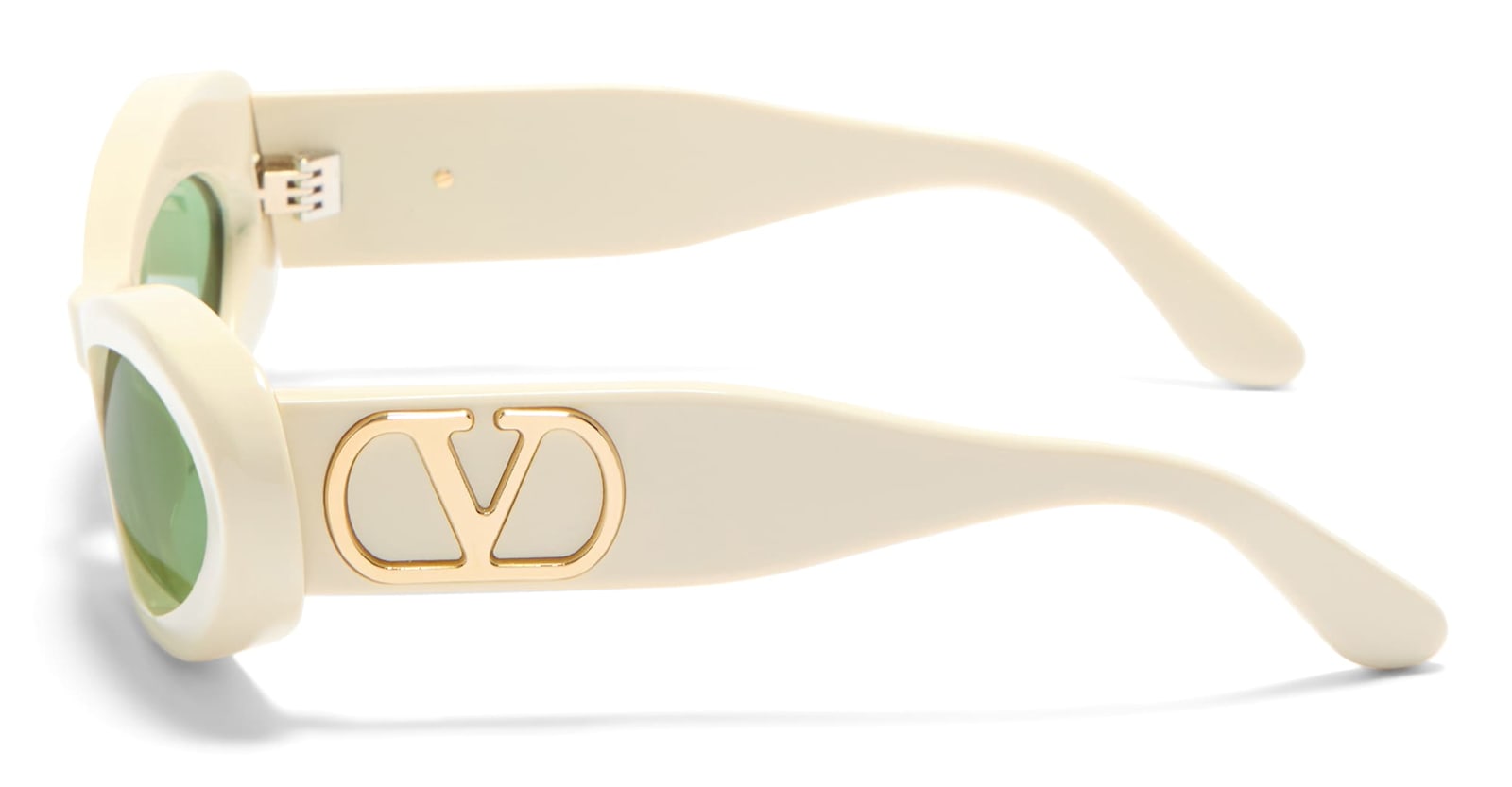 Valentino Sunglasses In Ivory
