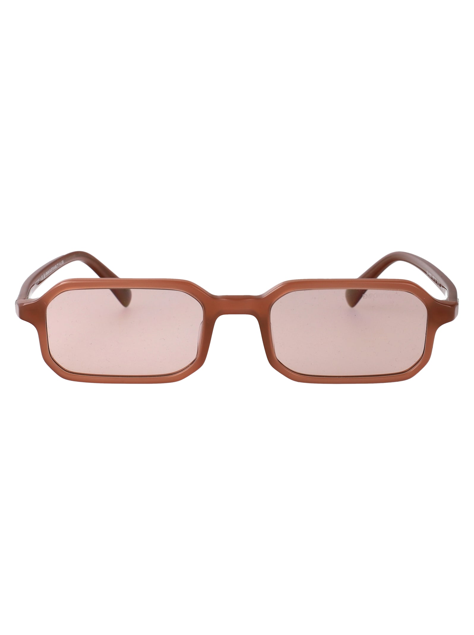 Emporio Armani Rectangular Sunglasses 0 Ea4253 U 627173 In Neutral