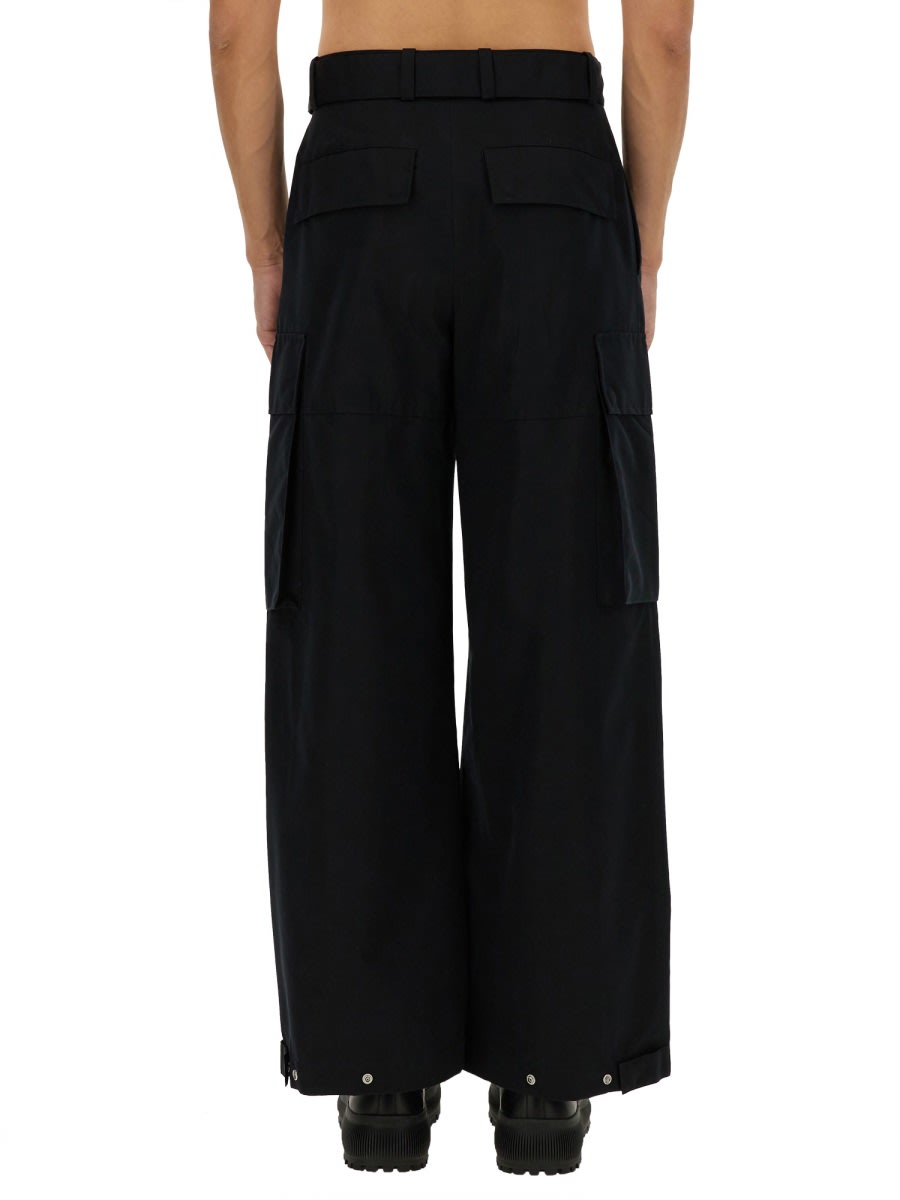 Jil Sander Cargo Pants In Black