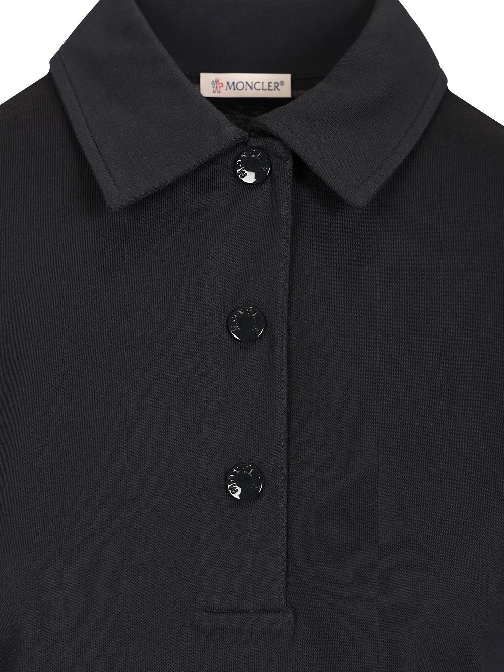 Moncler Short Sleeve Polo Polo Shirt Blue