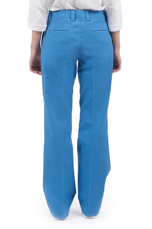 Shop Ql2 Trousers Clear Blue