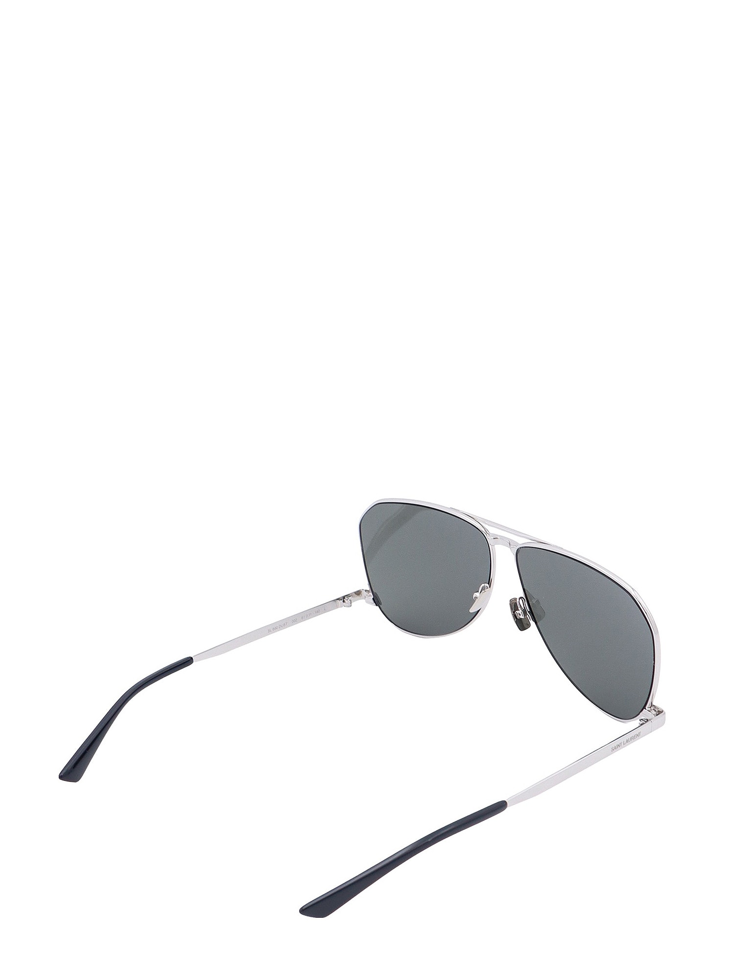 Saint Laurent Sl 690 Sunglasses In Silver