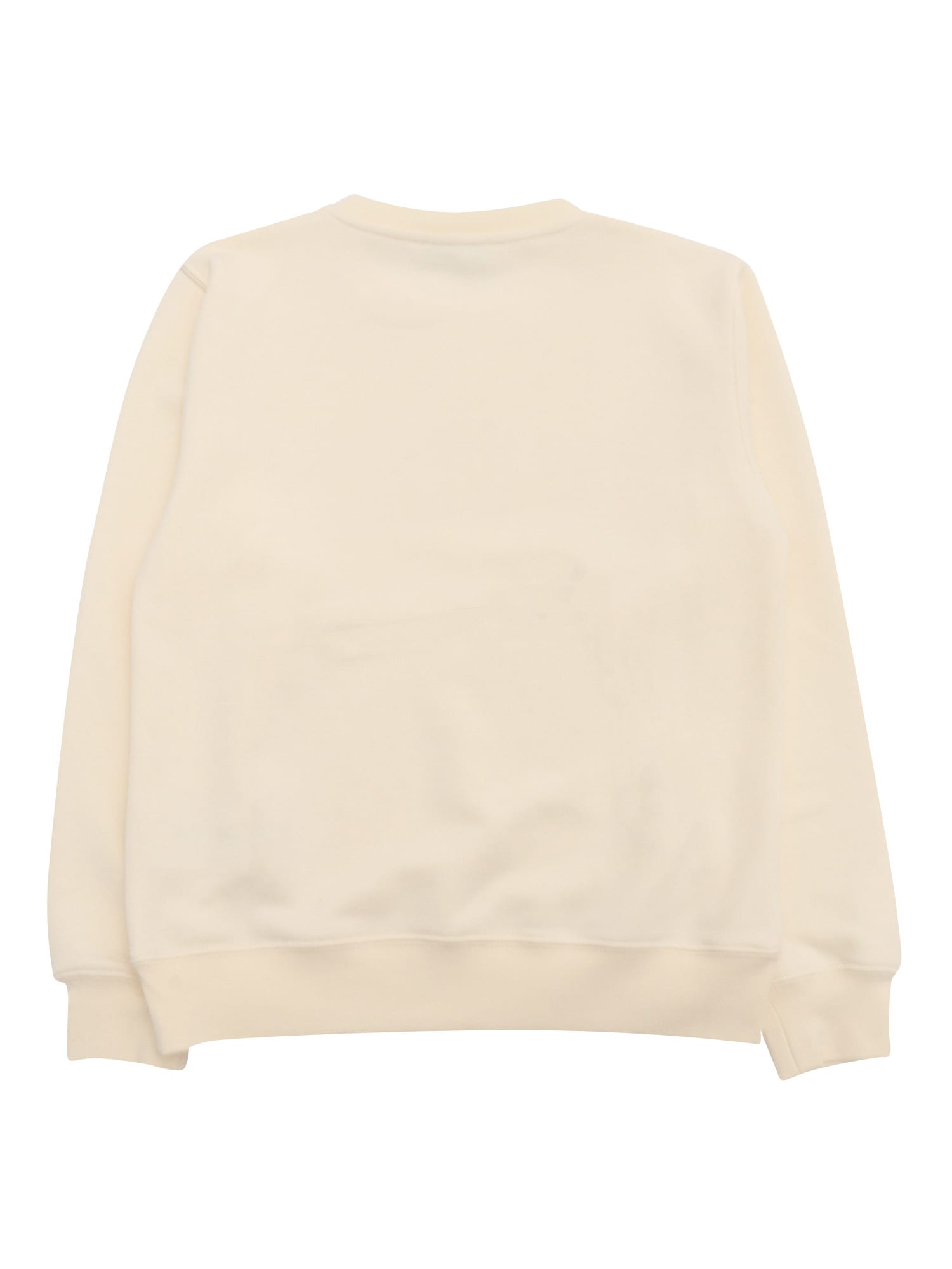 Golden Goose Journey/ Unisex Crewneck Regular Sweatshirt/ Blend Cotton Fleece With Multicolour Print In Neutral
