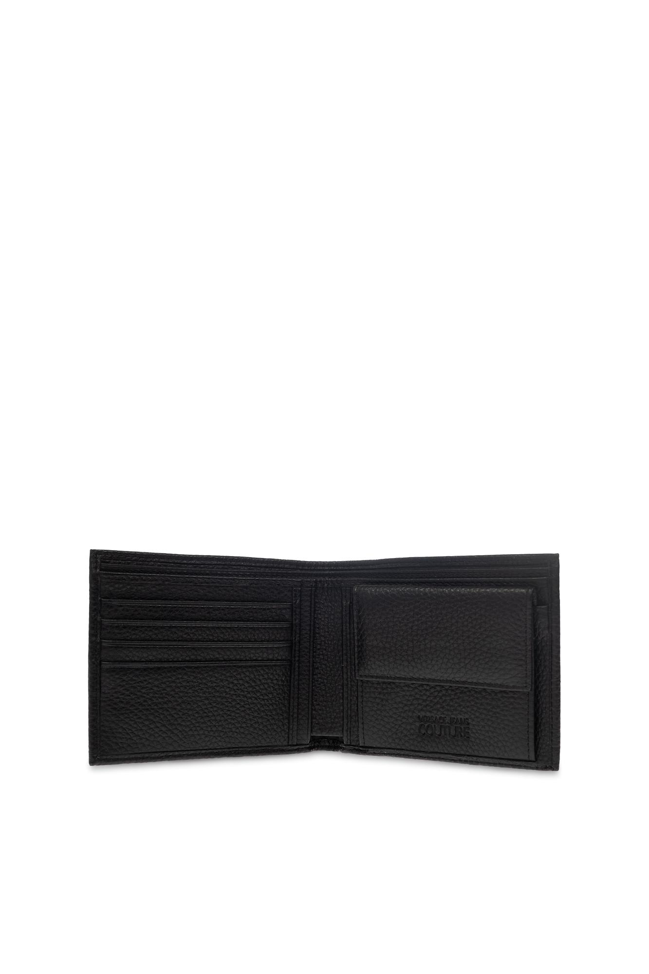 Versace Jeans Couture Wallet In Black/silver