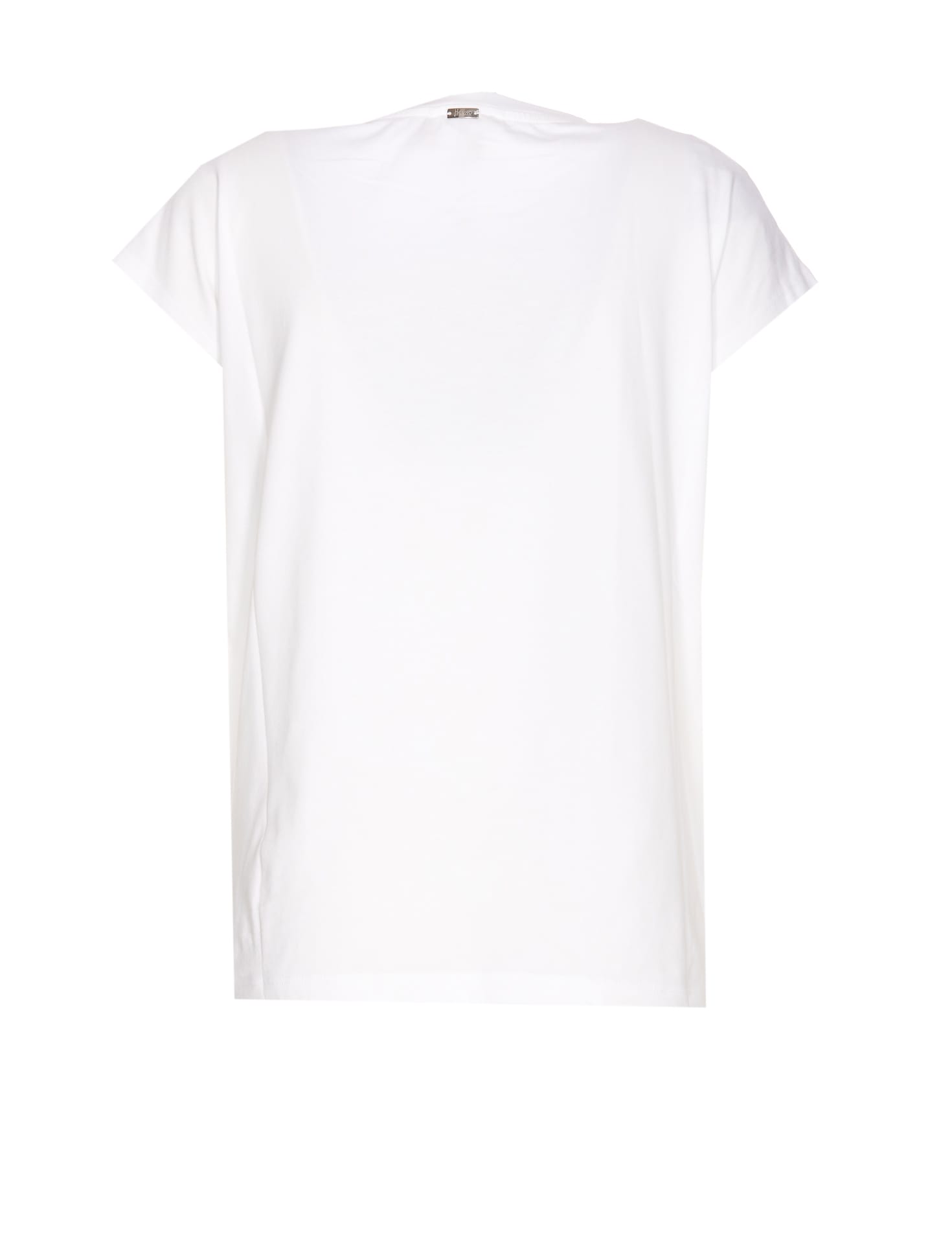 Shop Herno Logo T-shirt In White