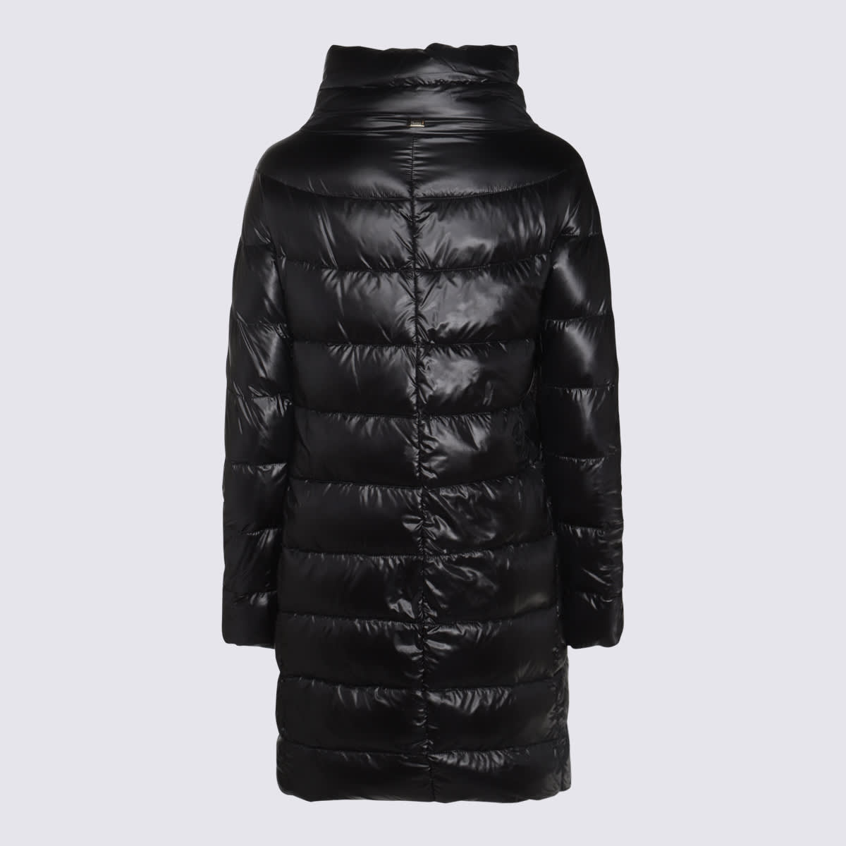 Shop Herno Black Dora Down Jacket