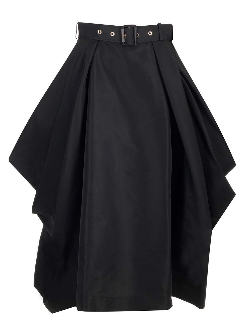 Black Midi Skirt