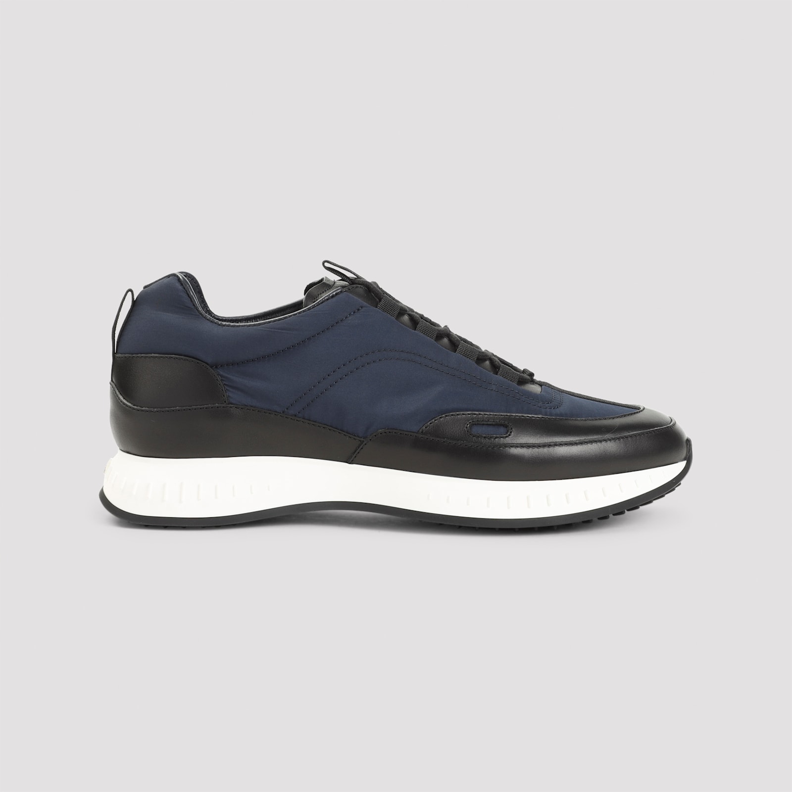 John Lobb Stylish Sneakers With Contrast Sole And Pull Tab In Black