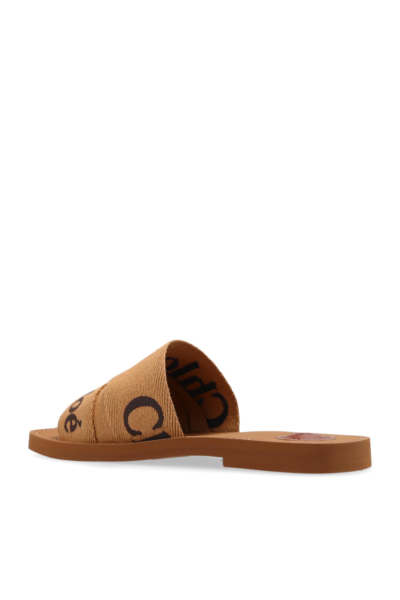 Shop Chloé Woody Slides