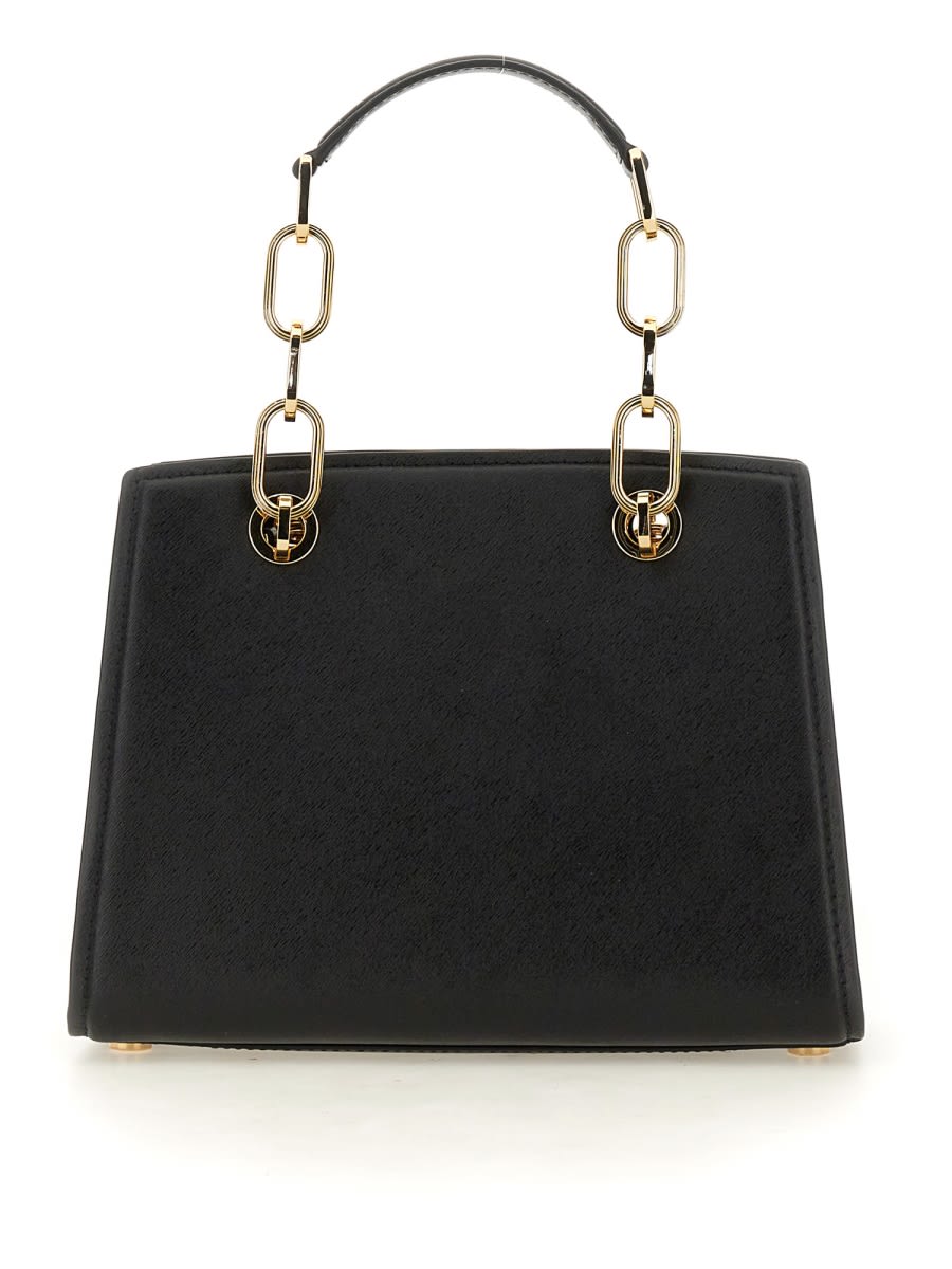 Shop Michael Kors Bag Cynthia In Black