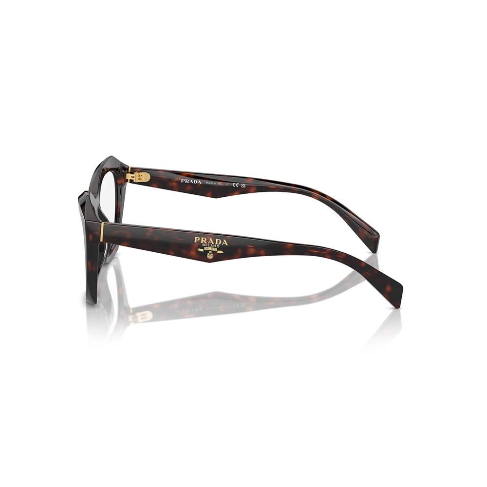 Shop Prada Glasses In Marrone