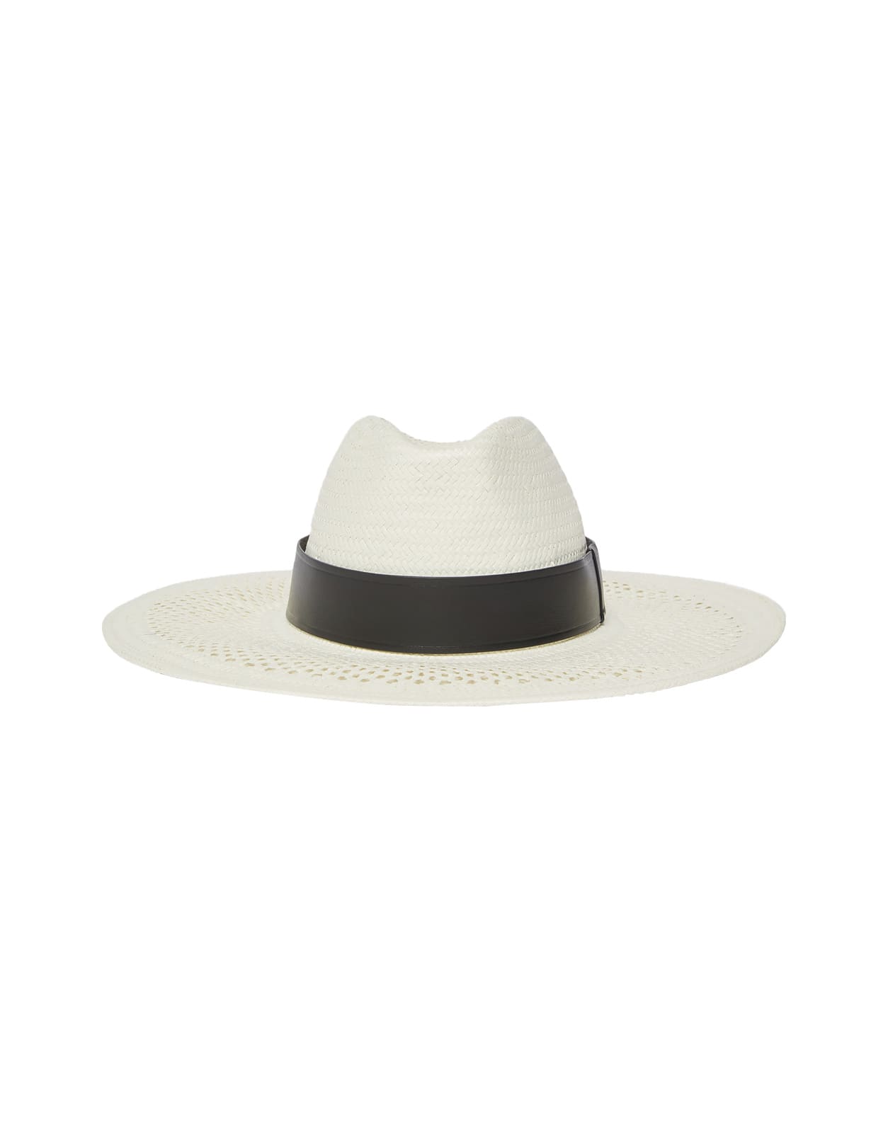 Shop Max Mara White Sidney Hat In Bianco