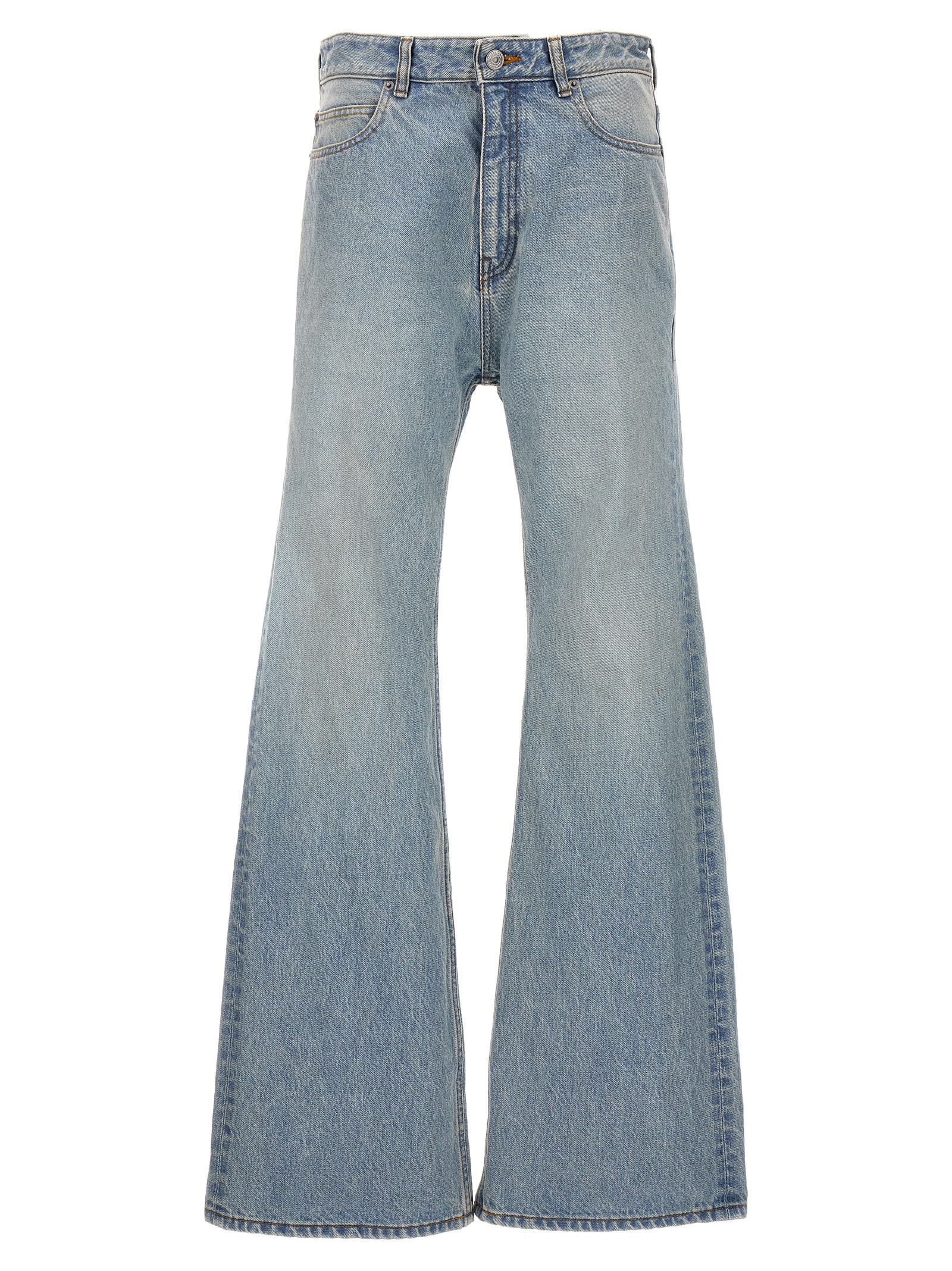Balenciaga Jeans In Light Indigo/madder