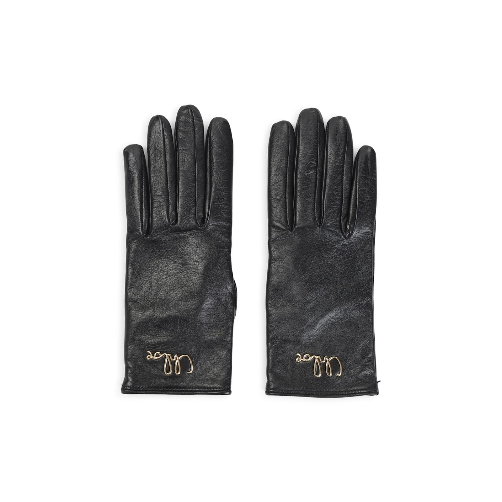 Chloé Iconic Gloves Black In Black