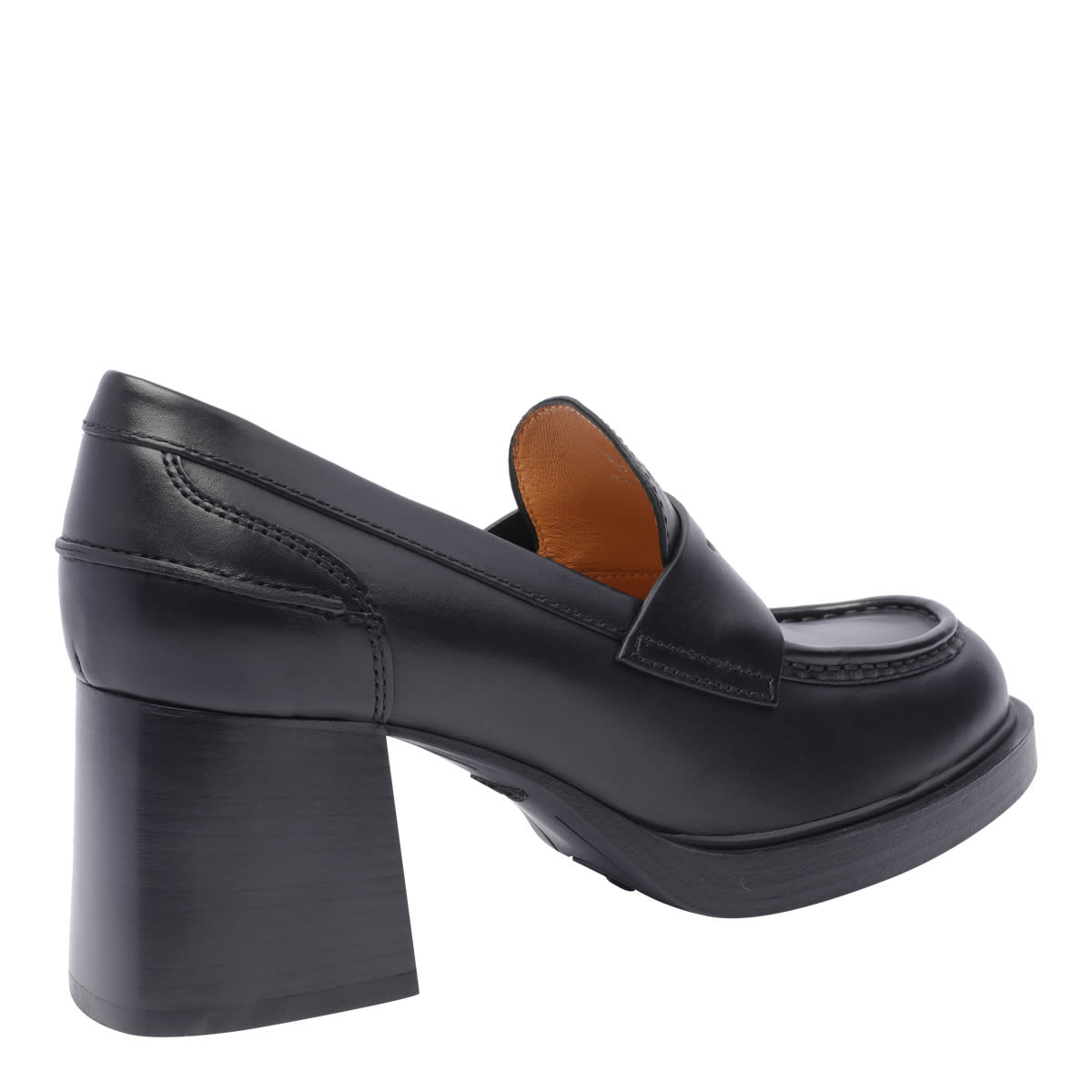 Shop Tod's Pump Loafers In Black