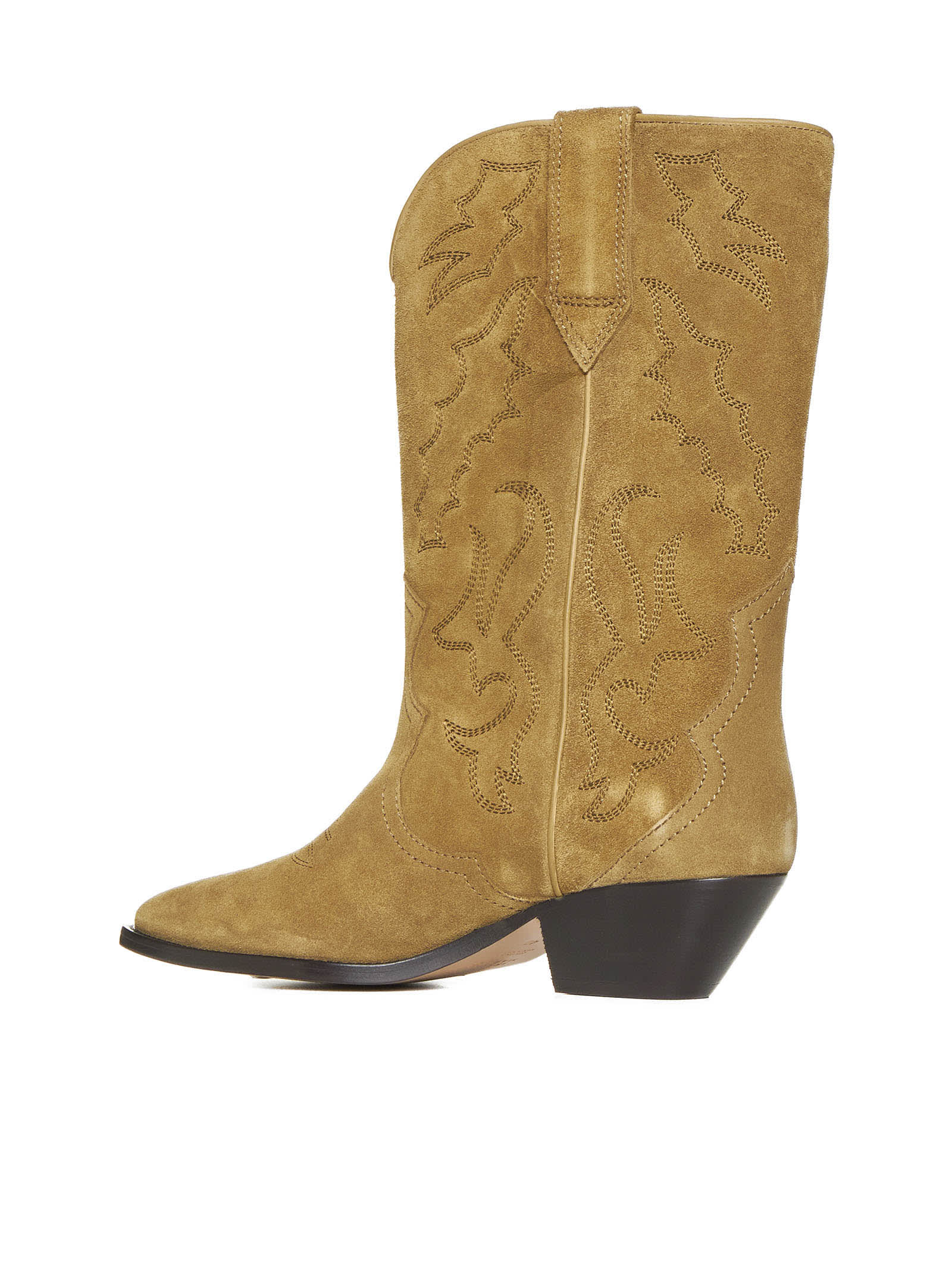 Shop Isabel Marant Boots In Beige