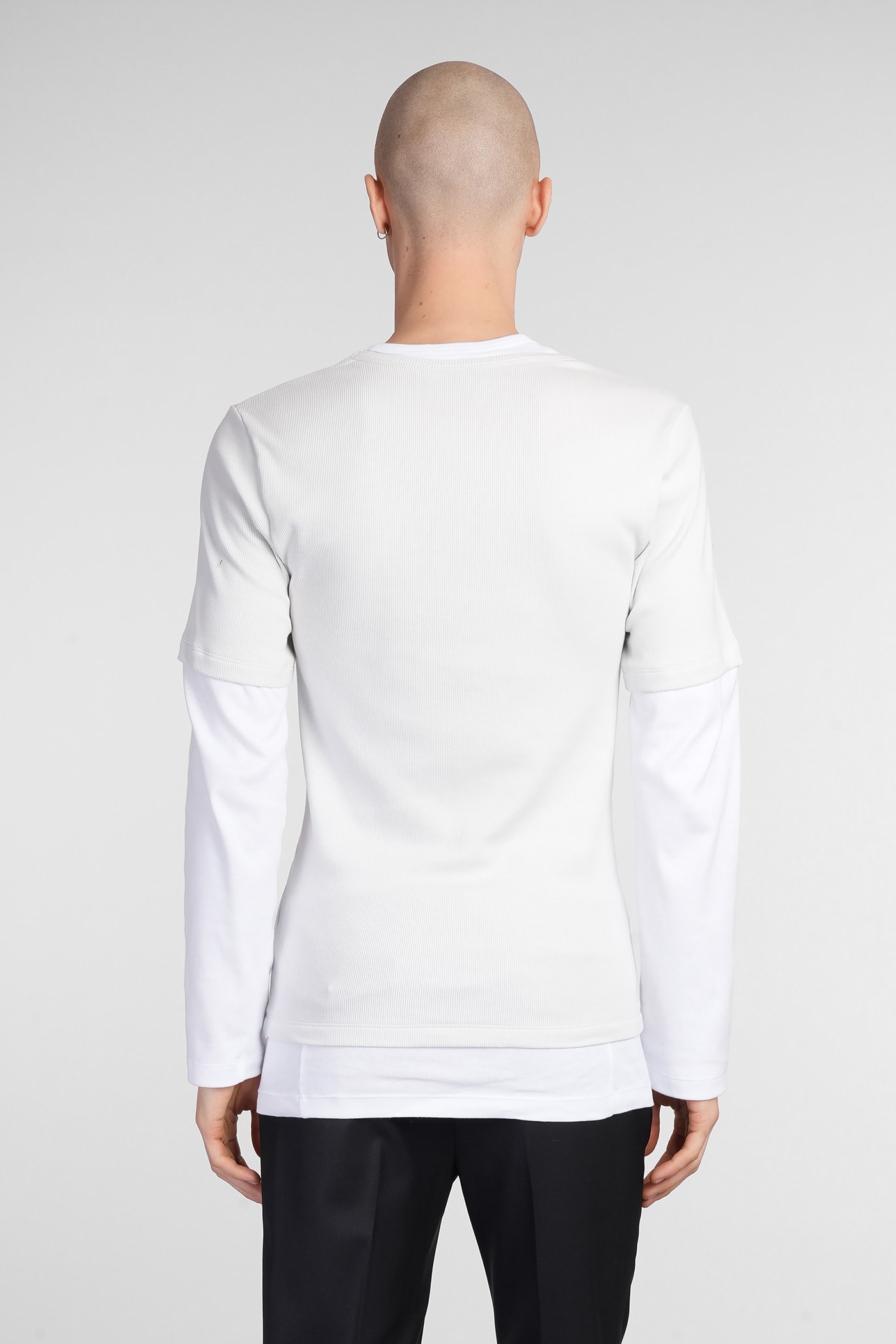 Magliano Double Tshirt Long Sleeve In Grey