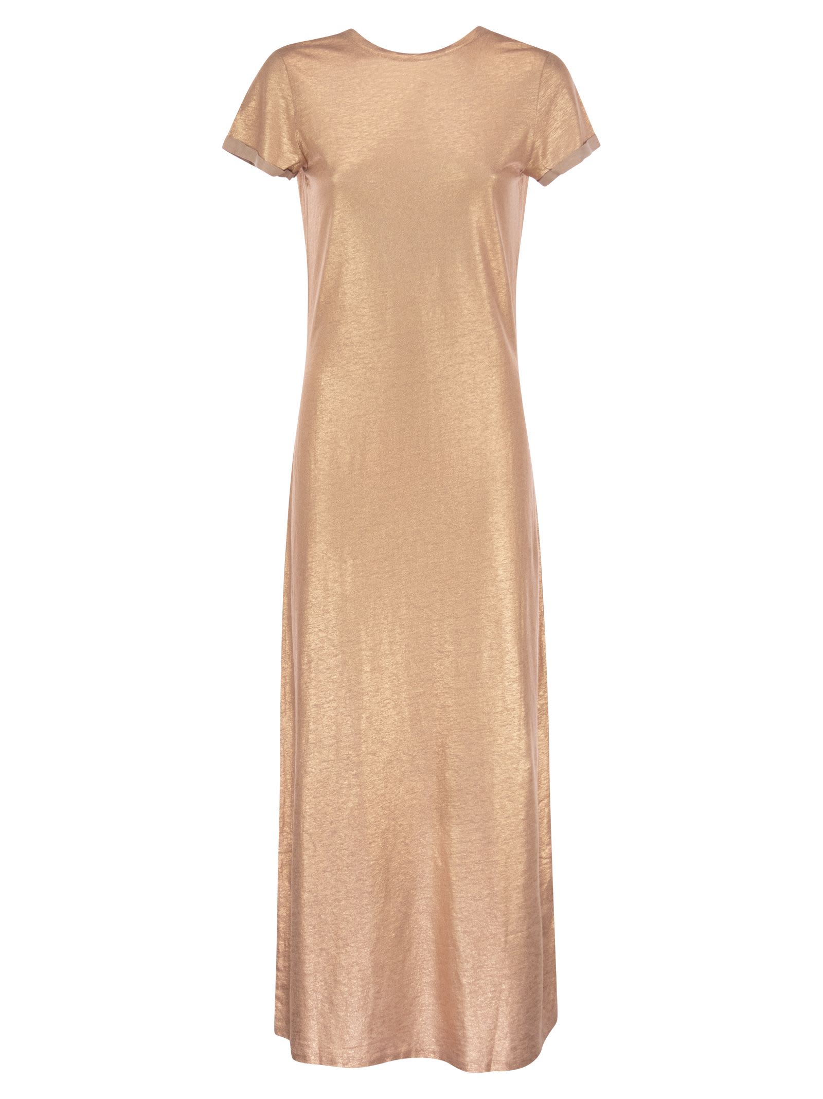 Shop Majestic Dress With Back Neckline In Pink