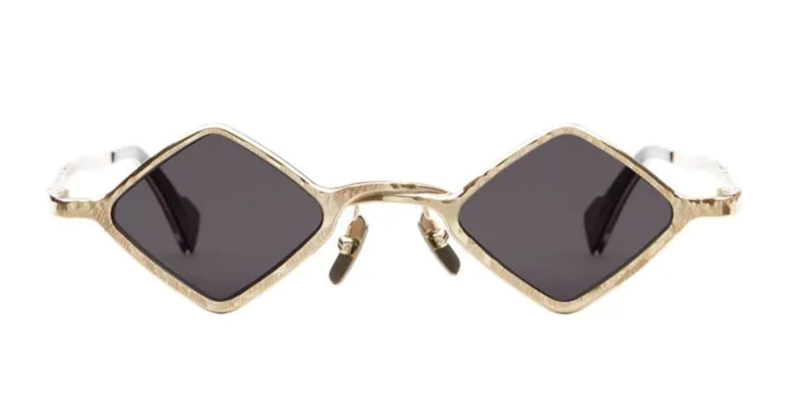 Kuboraum Mask Z14 - Gold / Grey Lens Sunglasses