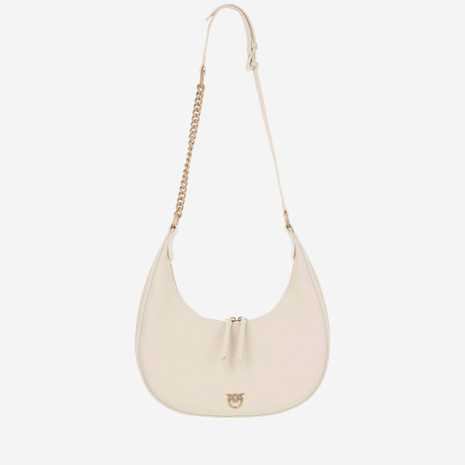 Shop Pinko Brioche Classic Bag In White