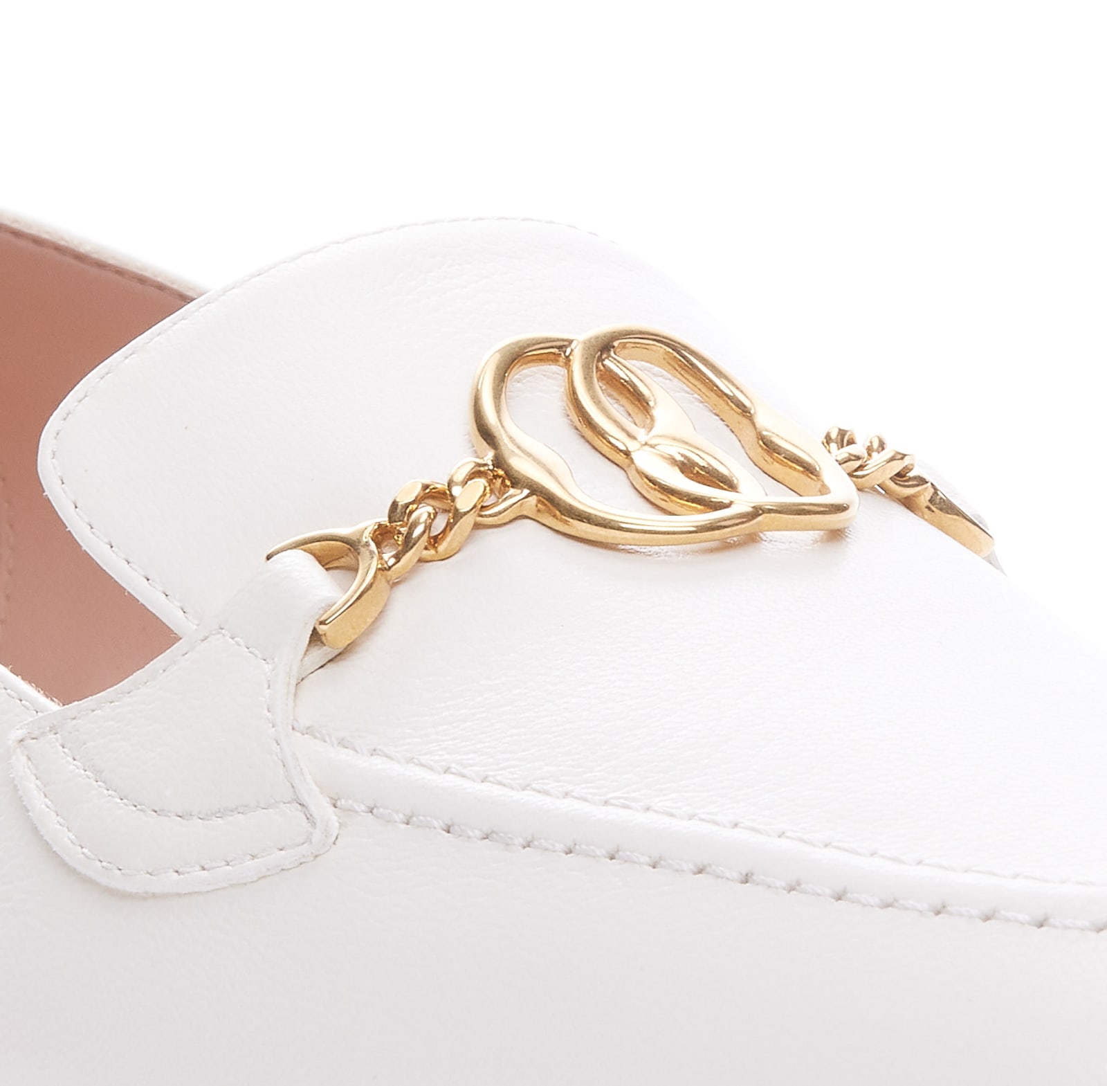 Shop Bally Obrien Loafers In White