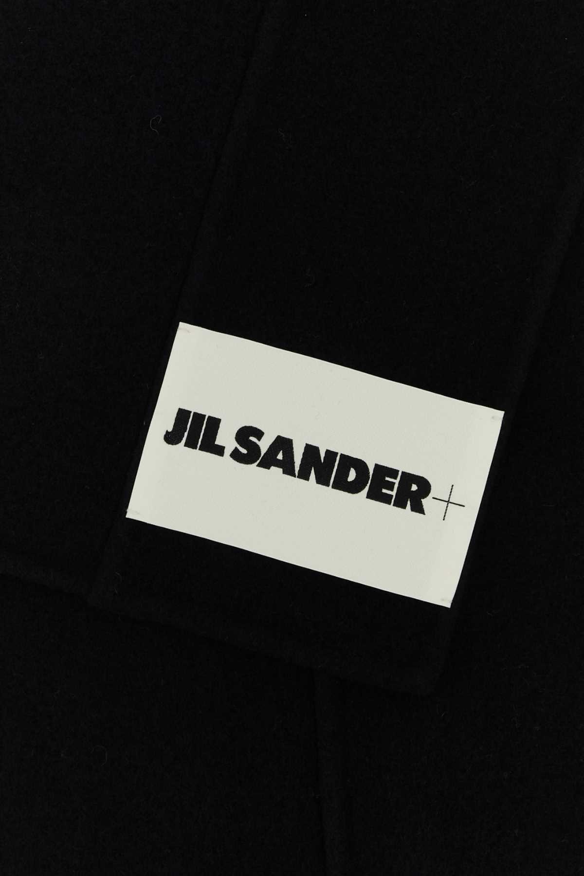 Jil Sander Rectangular Wool Scarf Soft Texture