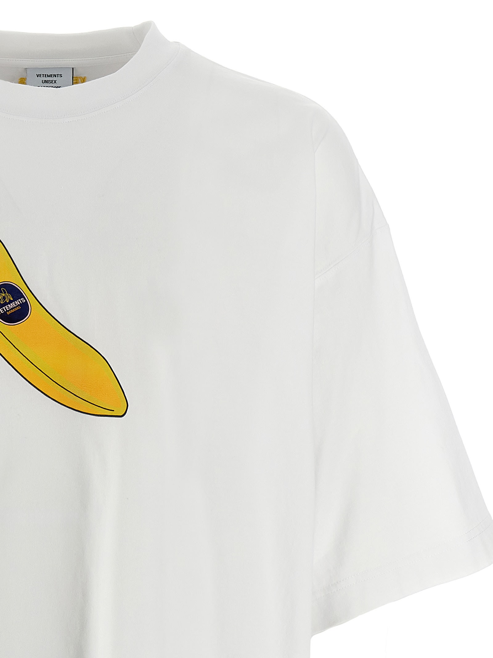 Shop Vetements Banana T-shirt In White
