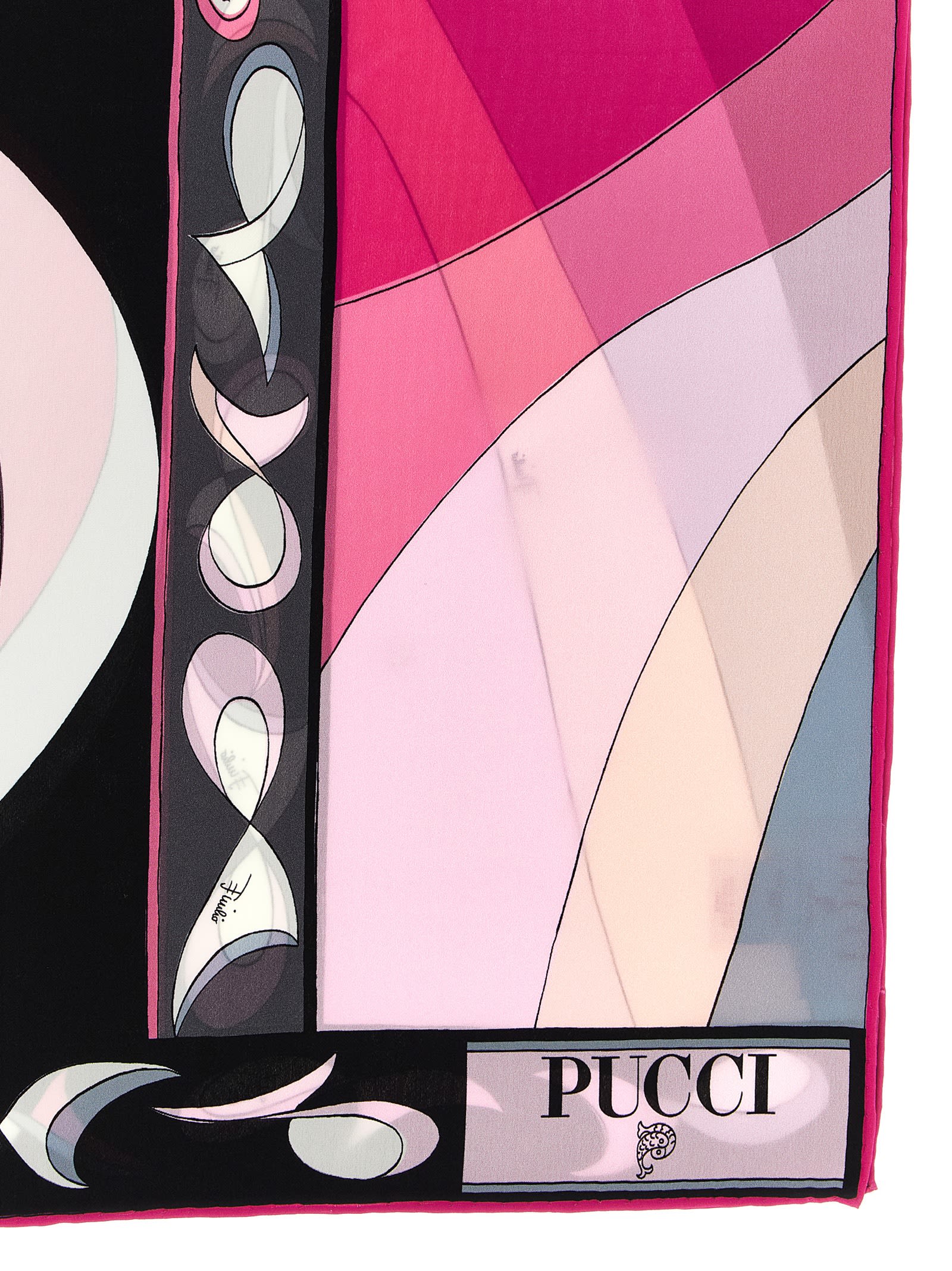PUCCI MARMO PRINT SCARF