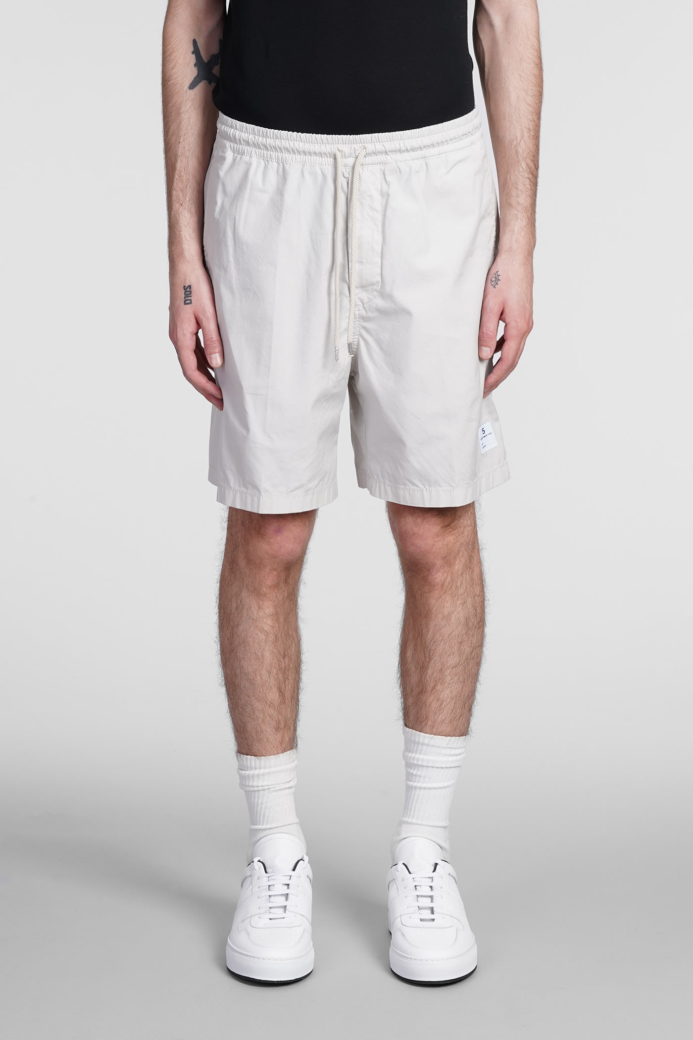 Department Five Shorts In Grey Cotton
