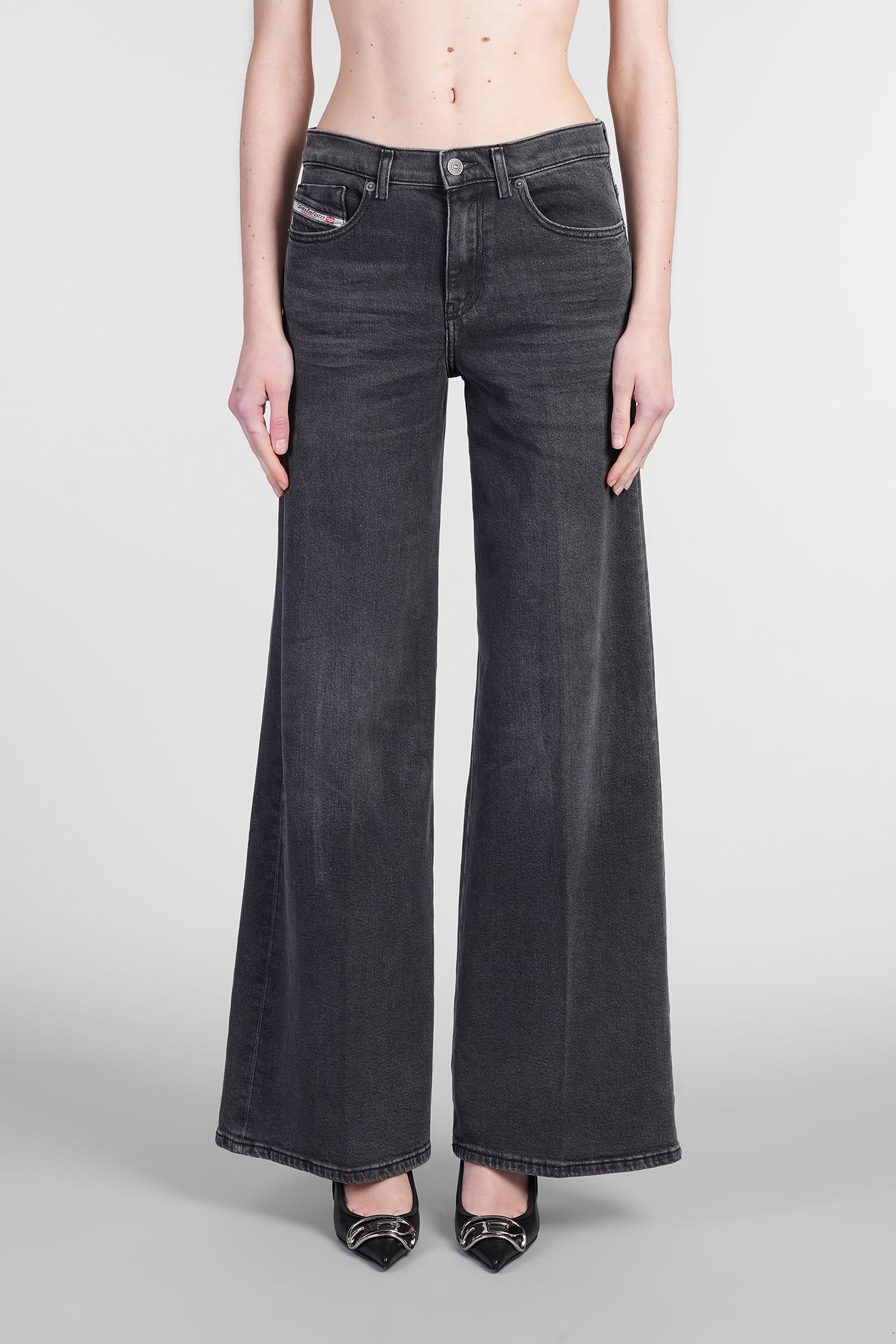 Diesel 1978 D Akemi Jeans In Black Denim