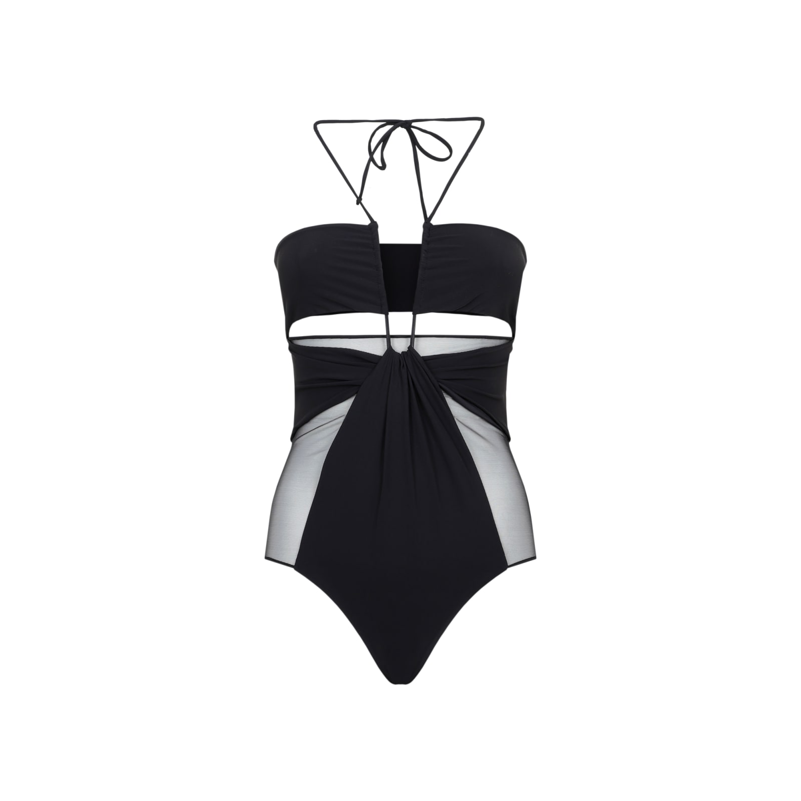 Shop Nensi Dojaka One Piece Swimsuit In Black