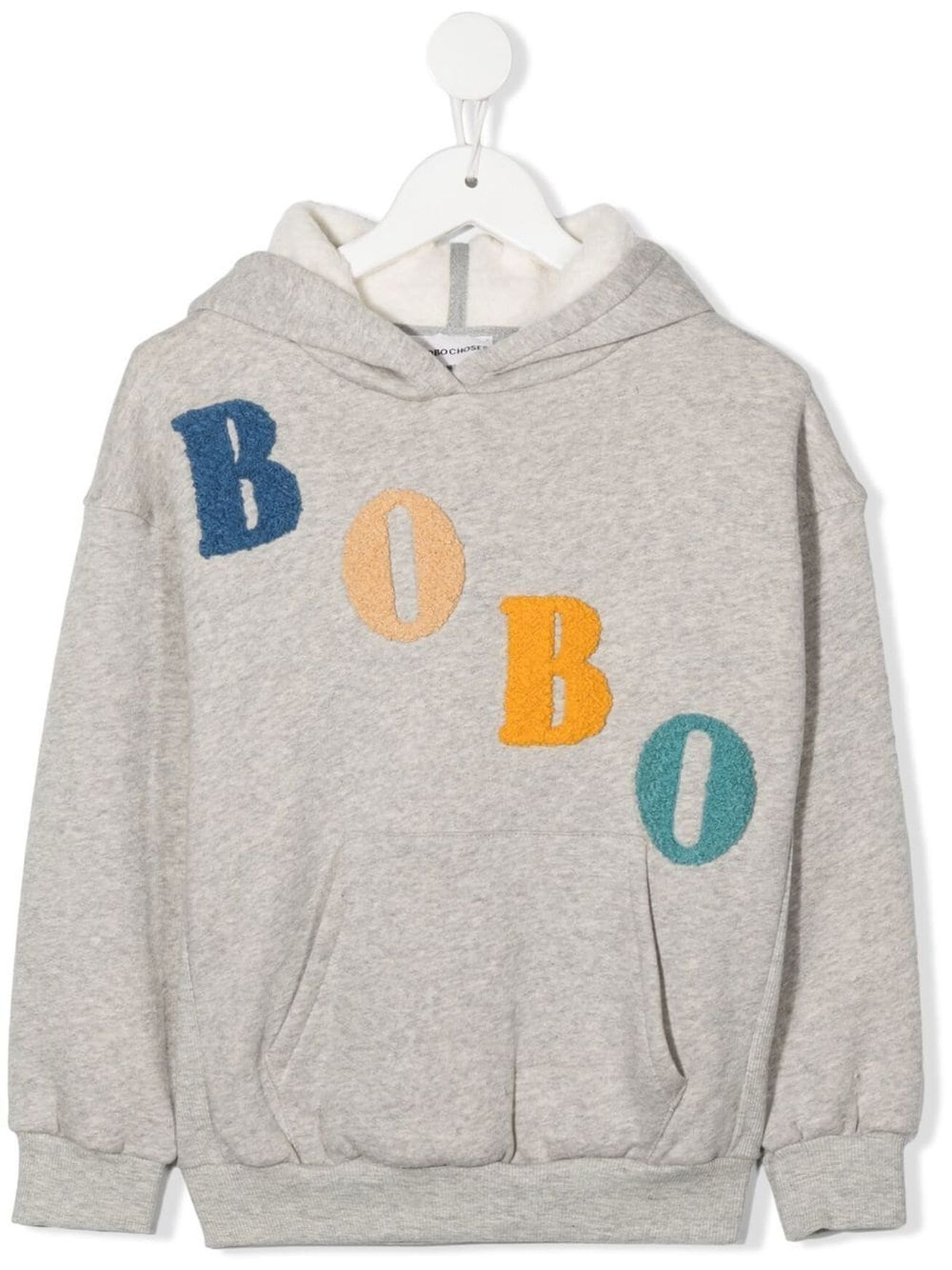 Bobo Choses Grey Cotton Sweatshirt