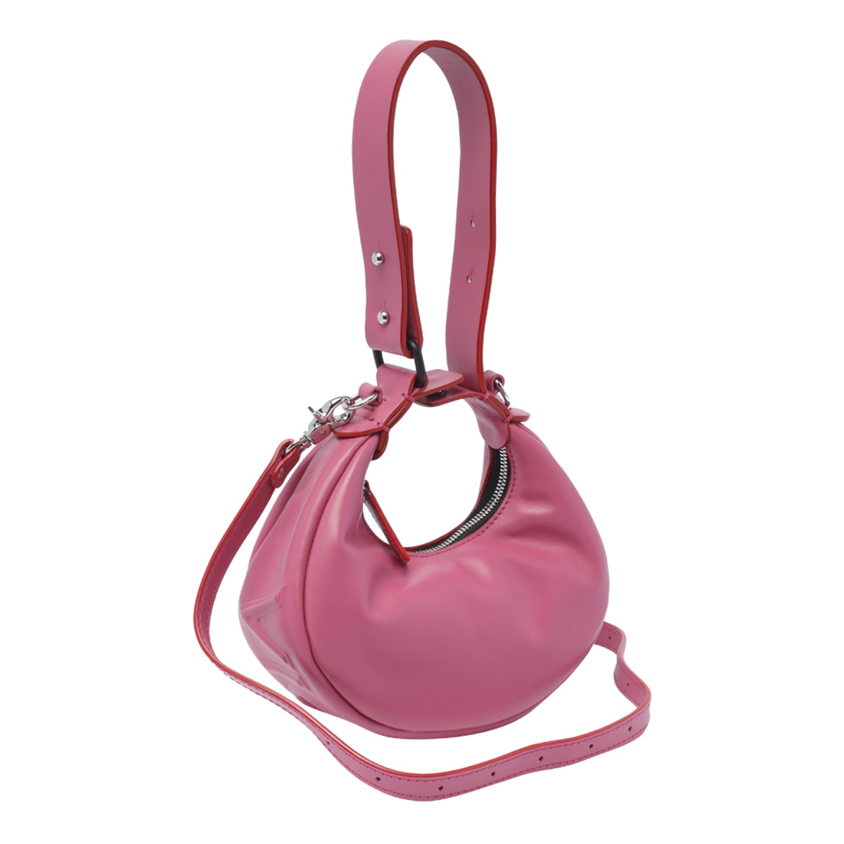 Shop Vic Matie Crossbody Bag In Fuchsia