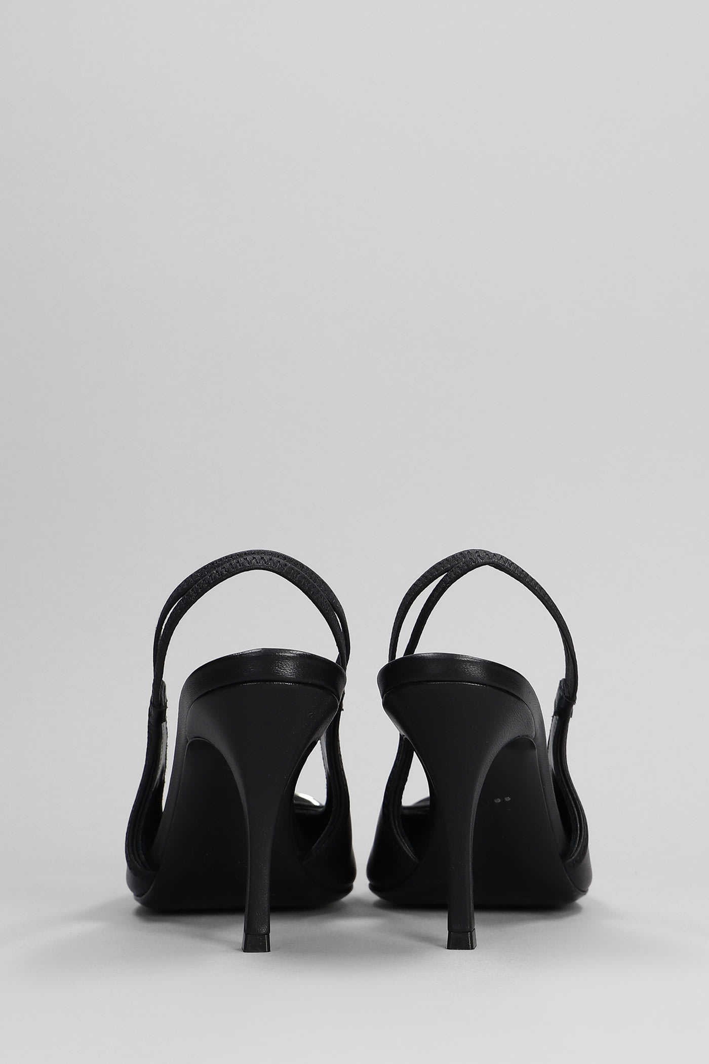 Diesel D-venus Sb - Décolleté Slingback In Black