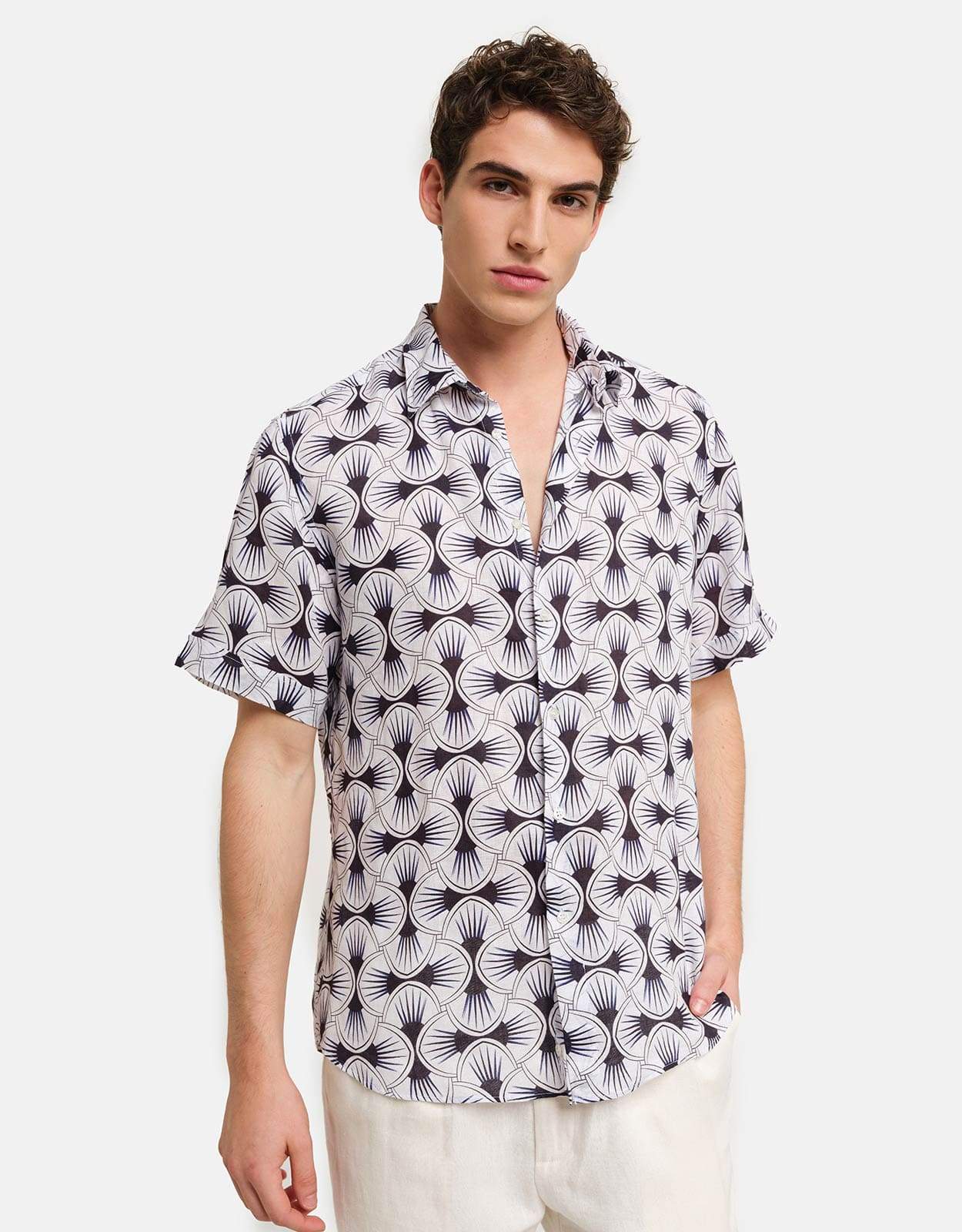 Peninsula Swimwear Shirt Linosa Linen