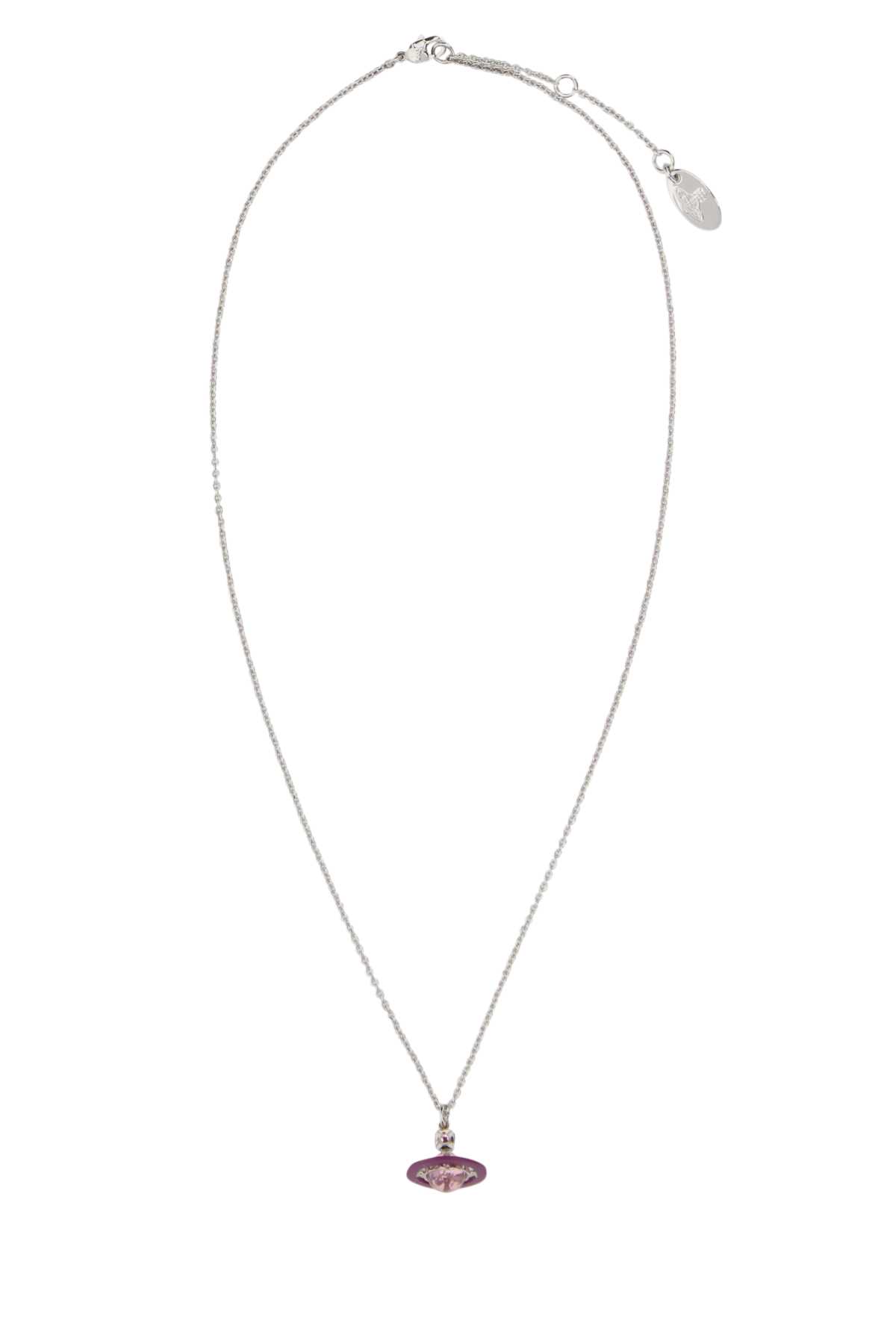 Vivienne Westwood Petite Pendant Necklace With Adjustable Chain