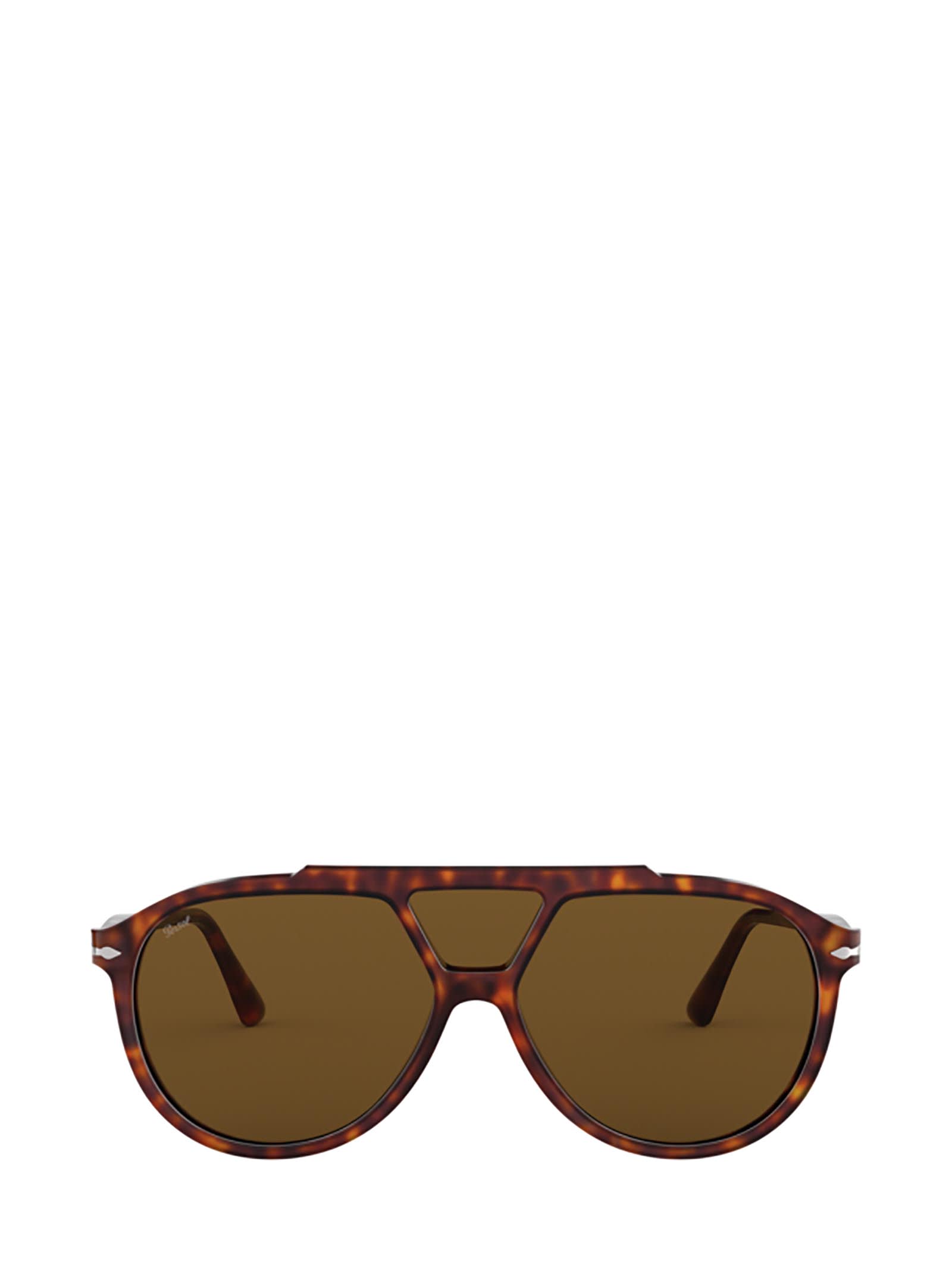 Persol Men's Po3217s Acetate Shield Sunglasses In Havana