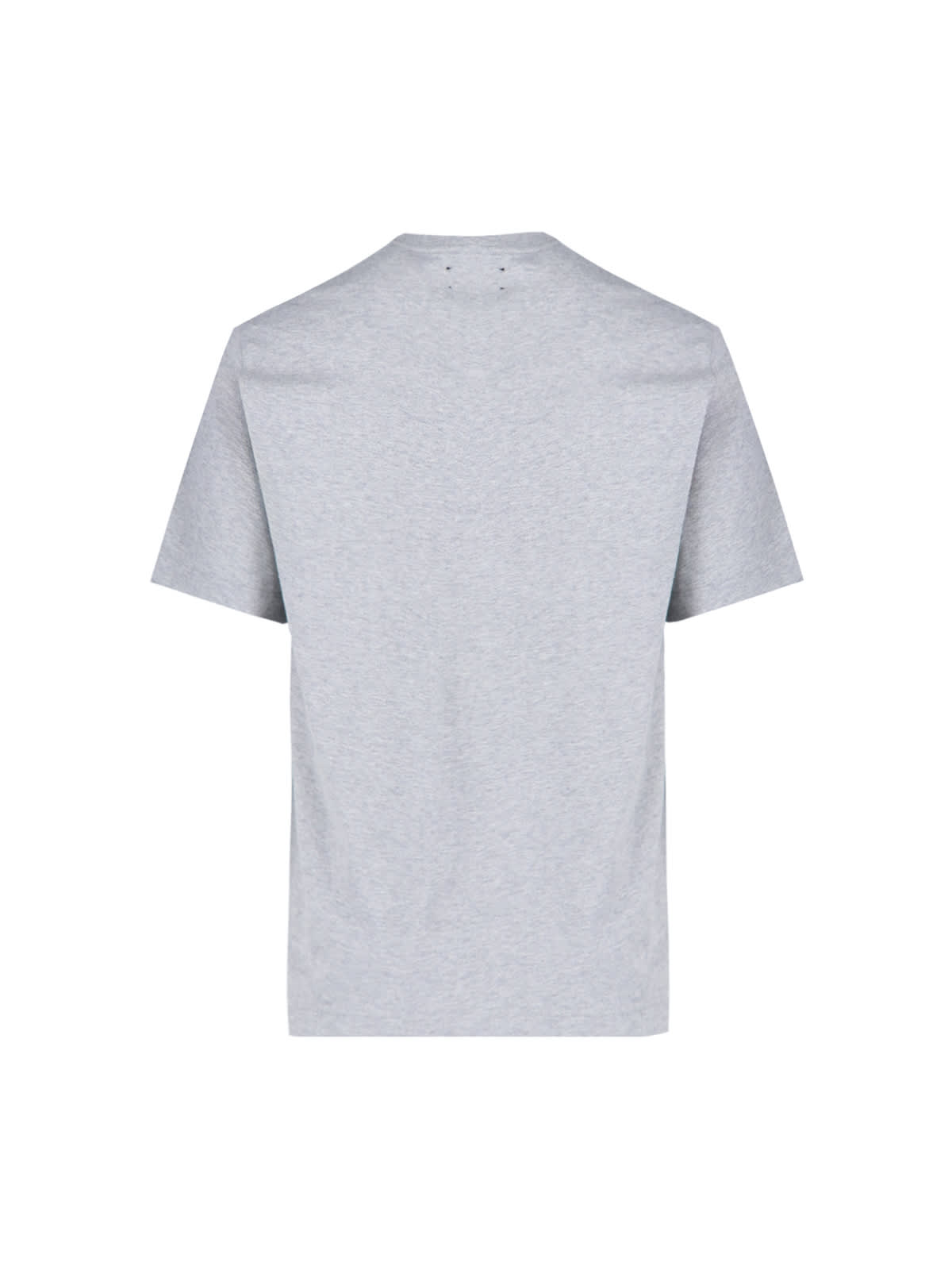 Shop Amiri Logo T-shirt In Gray