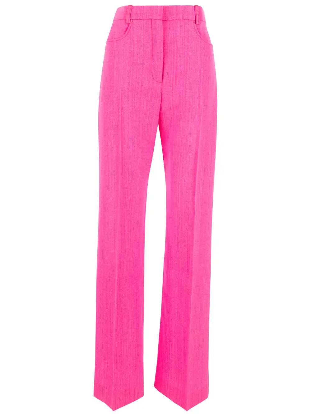 Jacquemus Pink Le Papier 'le Pantalon Sauge' Trousers In Pink
