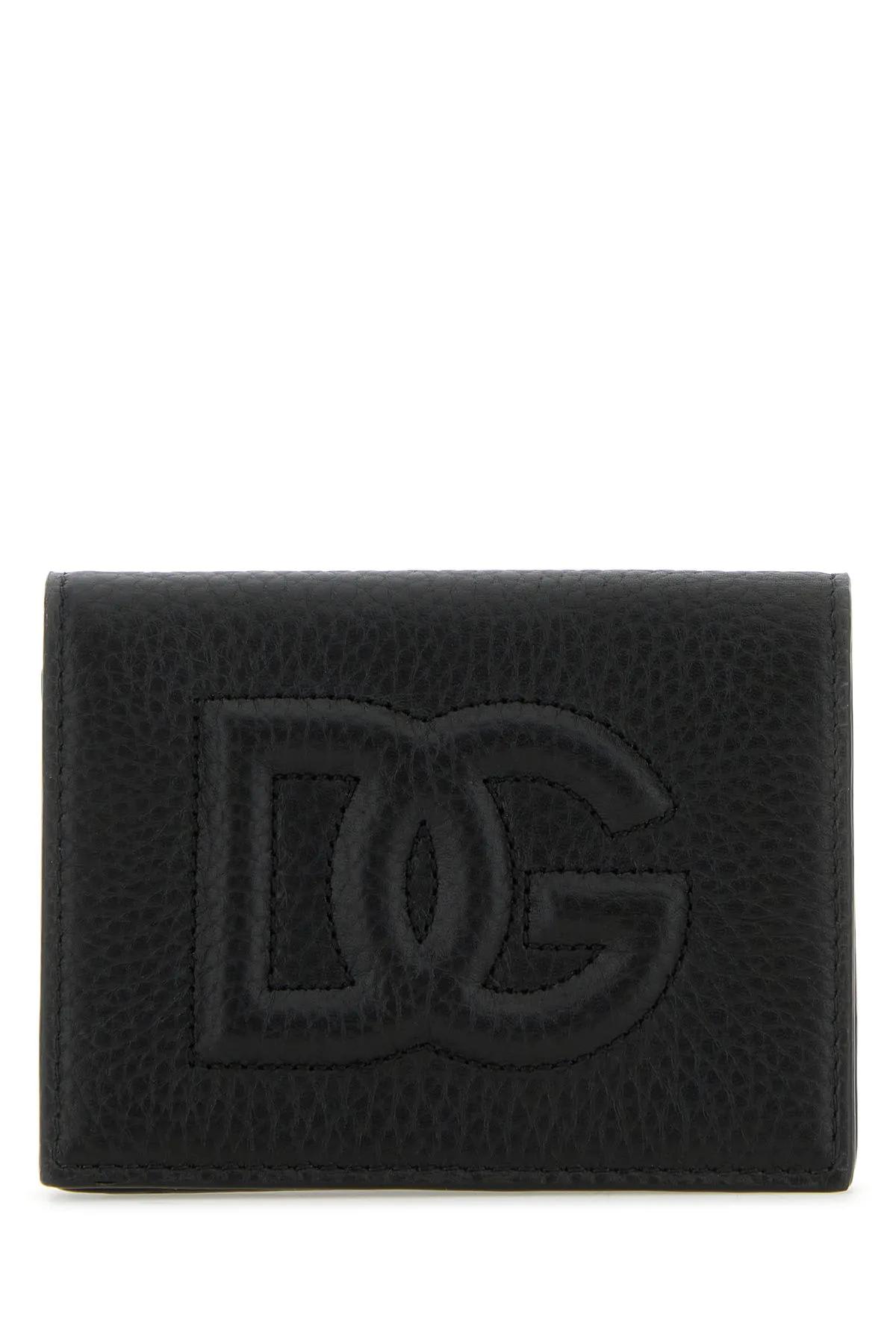 Dolce & Gabbana Black Leather Wallet