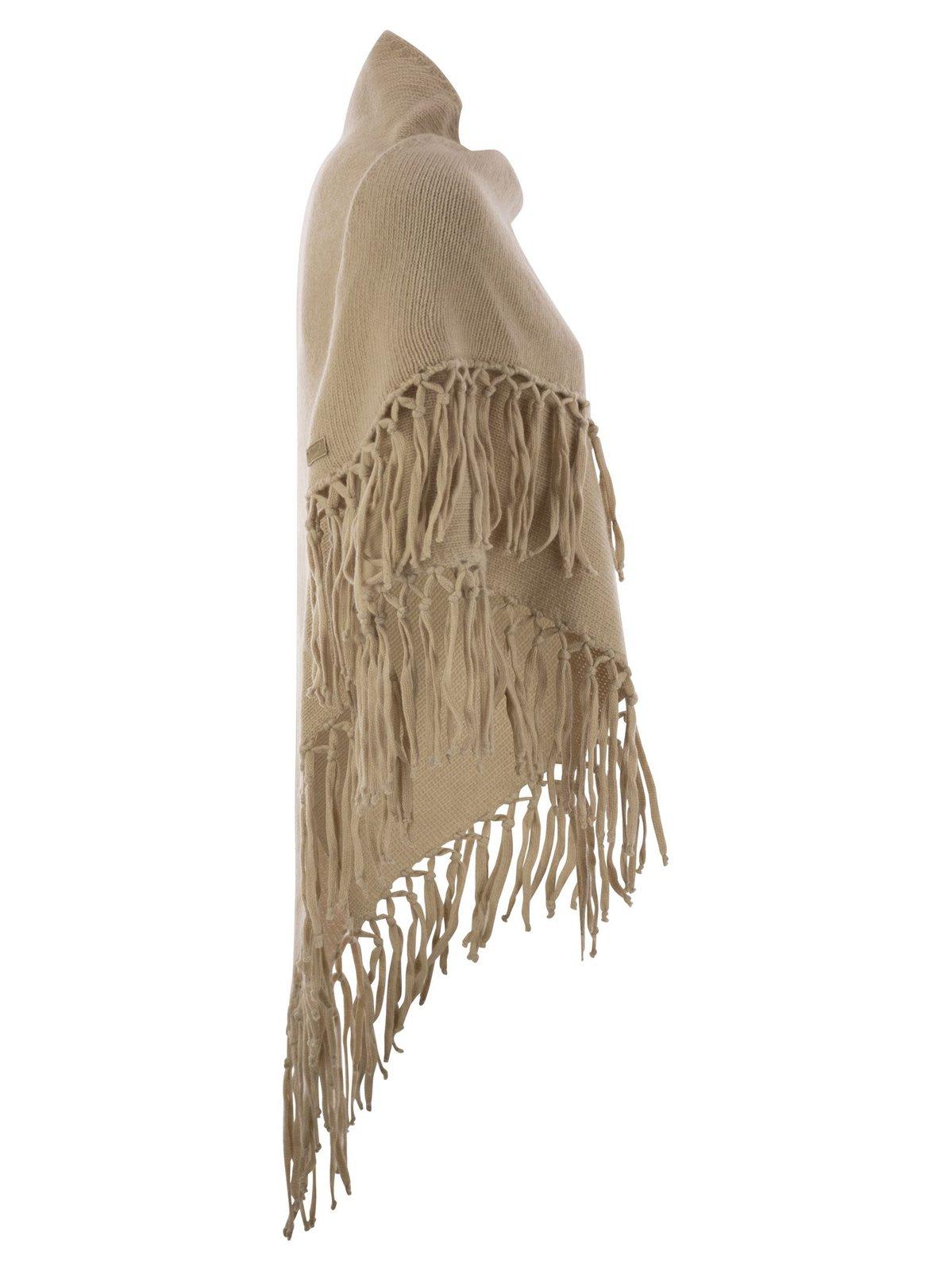 Shop Weekend Max Mara Tornado Fringed Edge Shawl