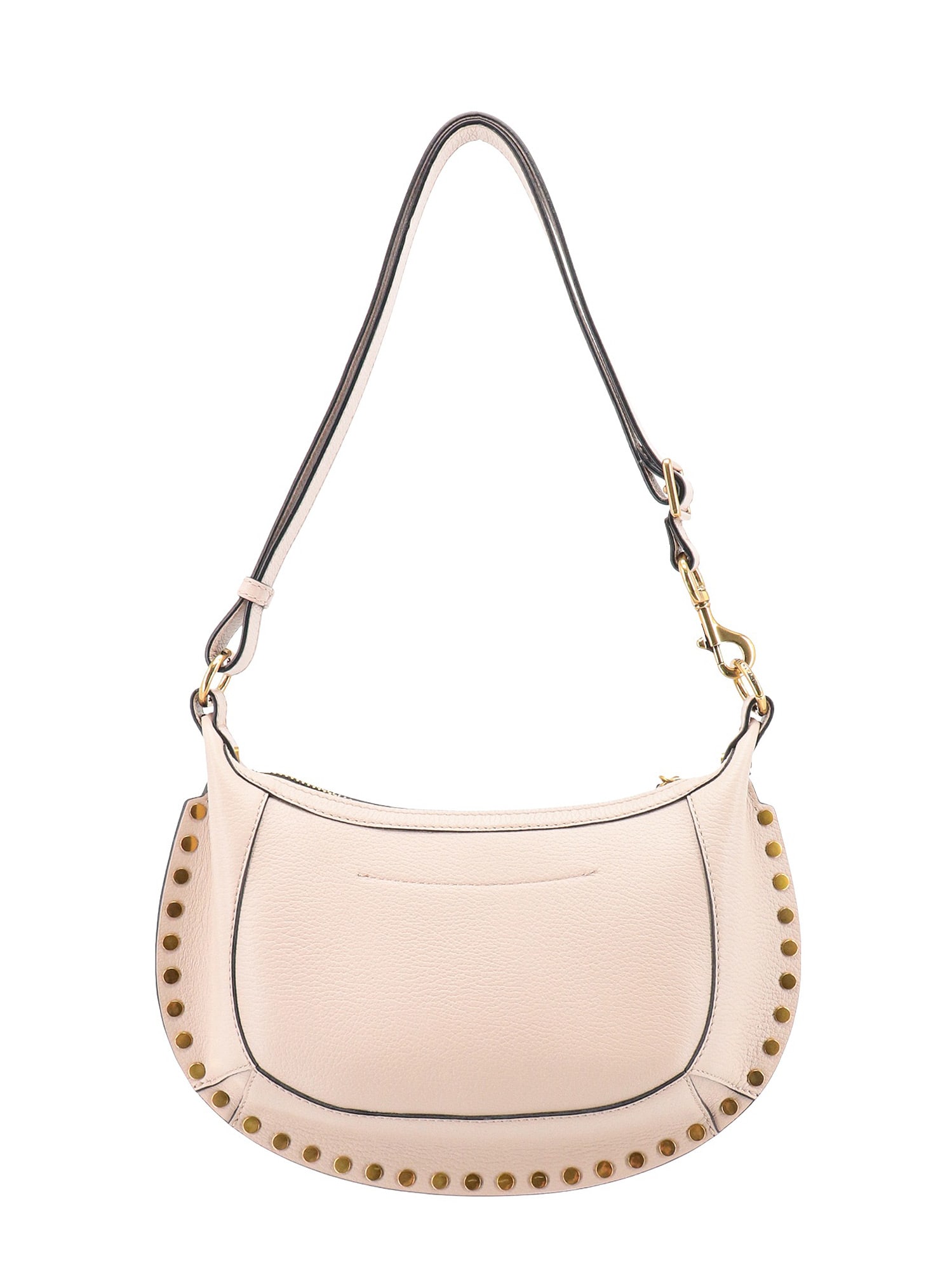 Shop Isabel Marant Oskan Moon Shoulder Bag In Beige