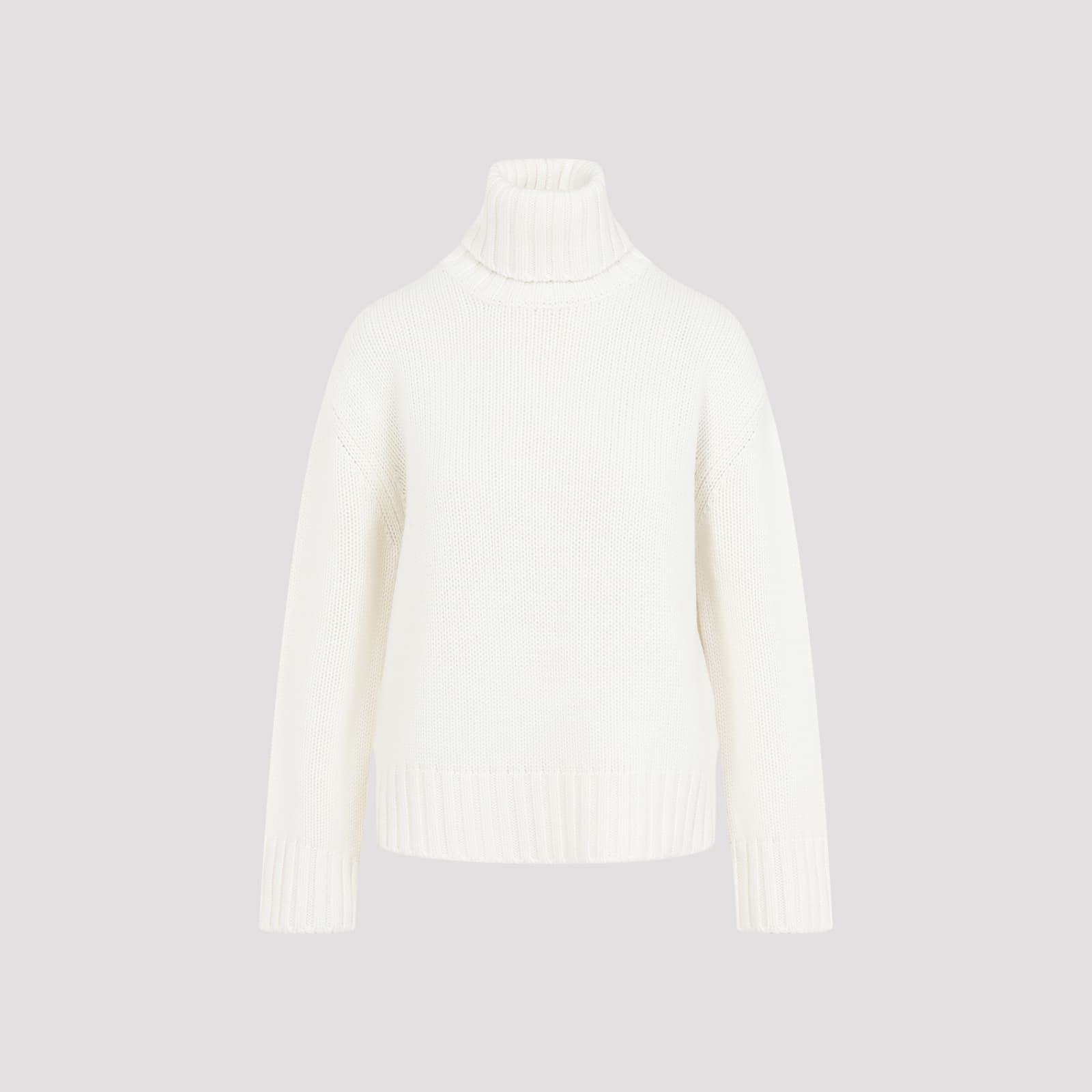 Shop Fabiana Filippi Turtleneck In Rafia