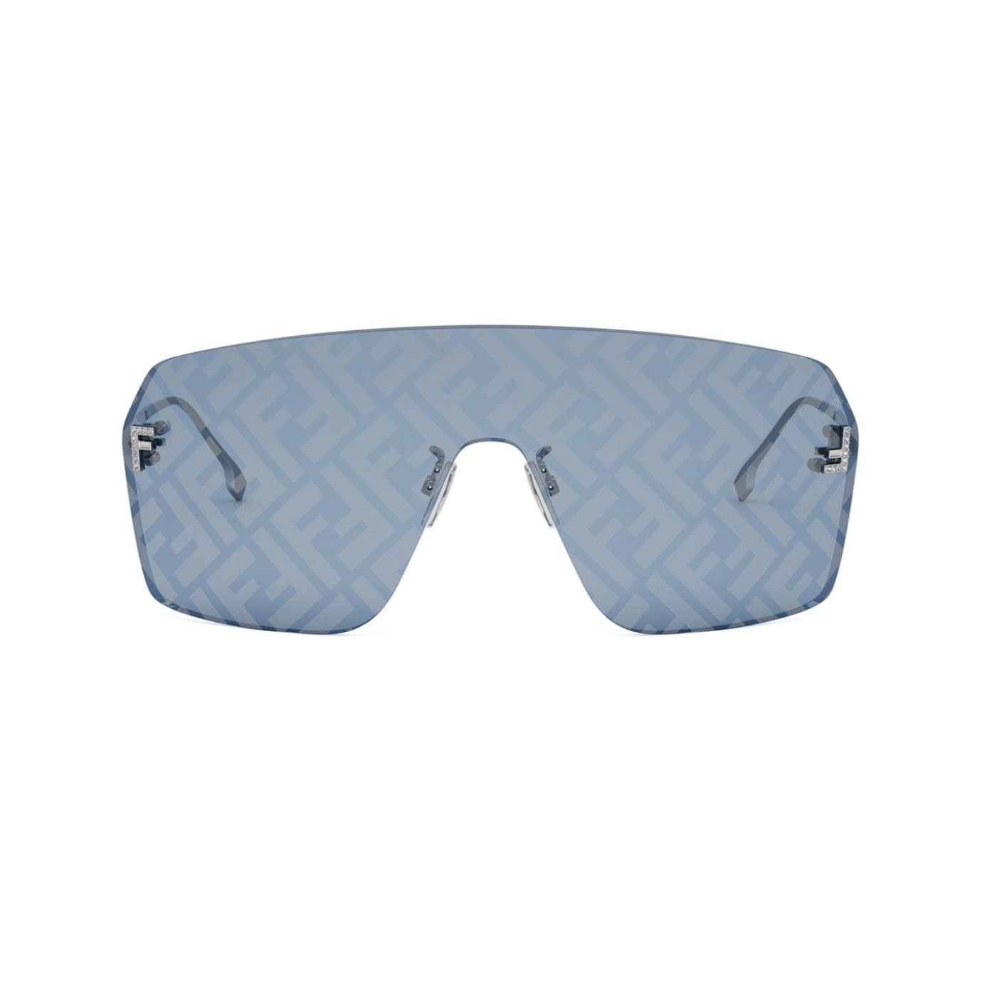 Fendi Sunglasses In 16v - Silver